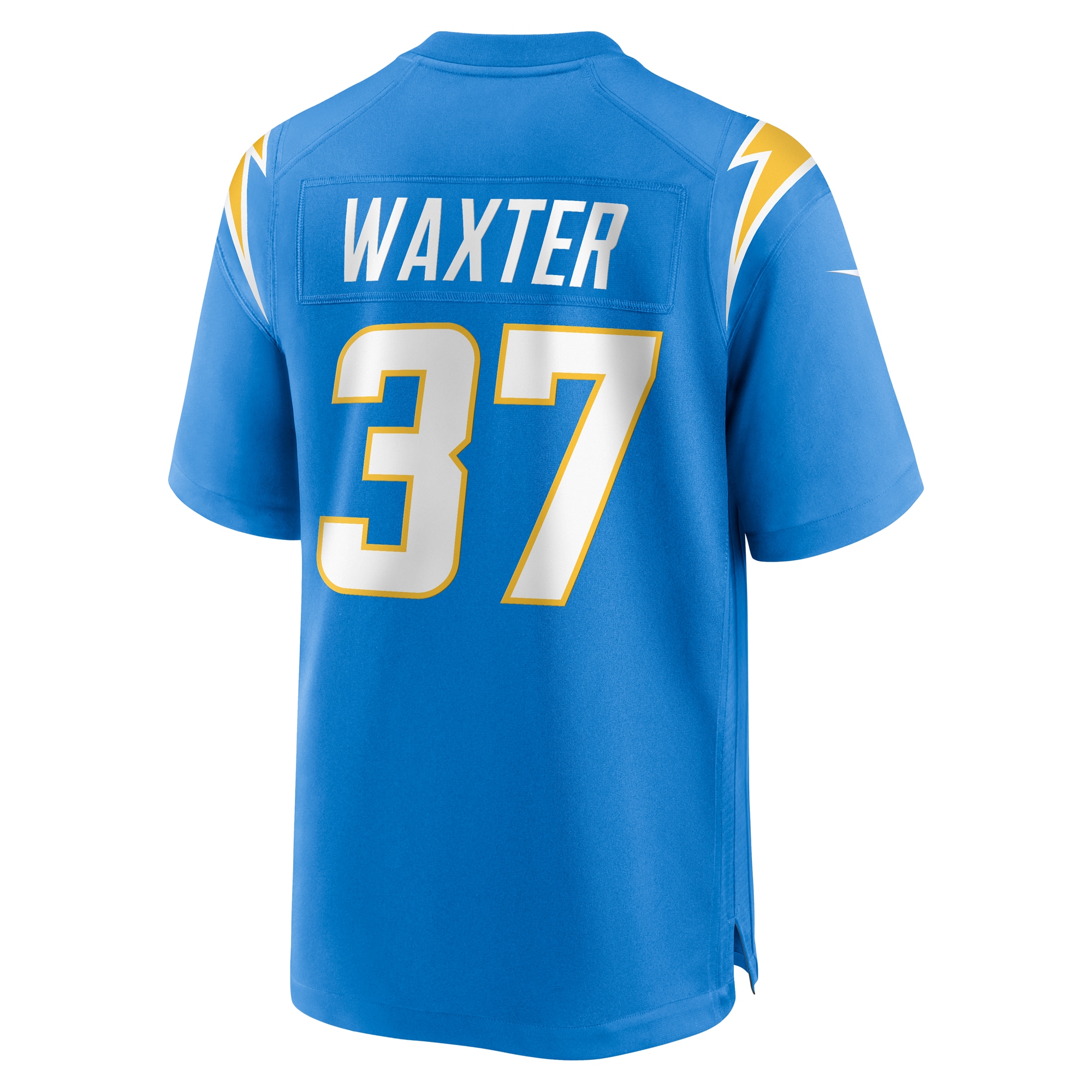 Isas Waxter Los Angeles Chargers Nike Team Game Jersey – Powder Blue Clowdercats