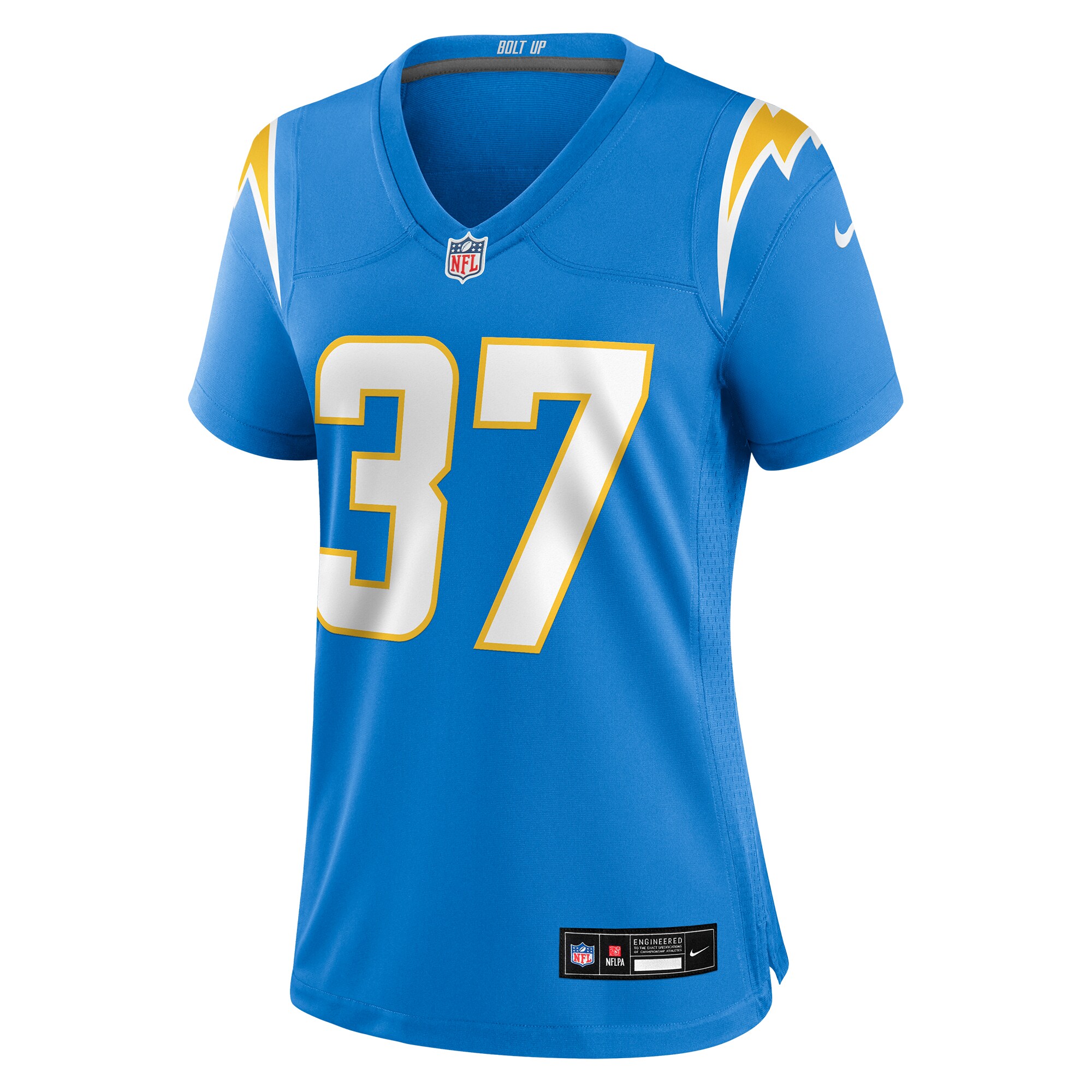 Isas Waxter Los Angeles Chargers Nike Women’s Team Game Jersey – Powder Blue Clowdercats