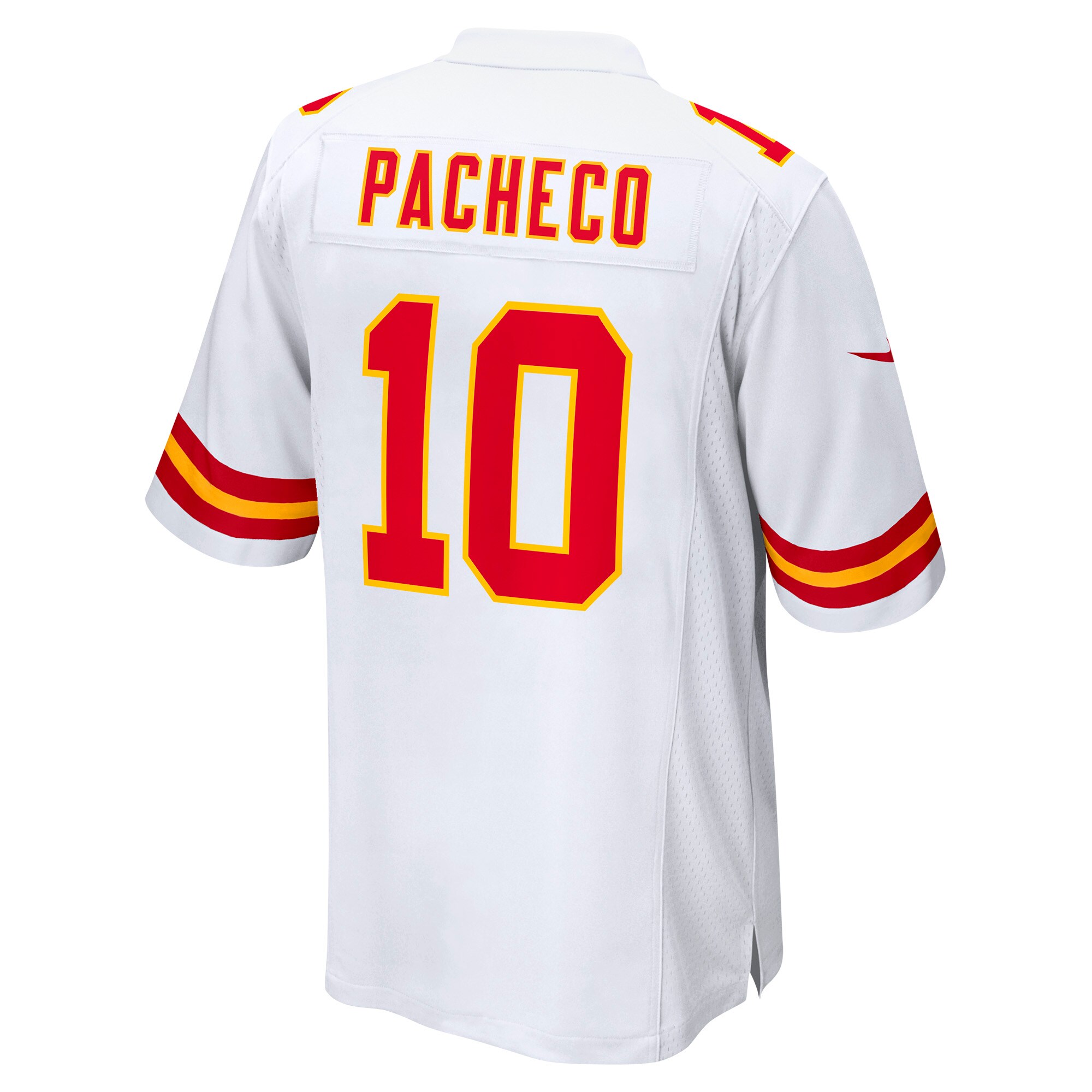 Isiah Pacheco Kansas City Chiefs Nike Away Game Player Jersey – White Clowdercats