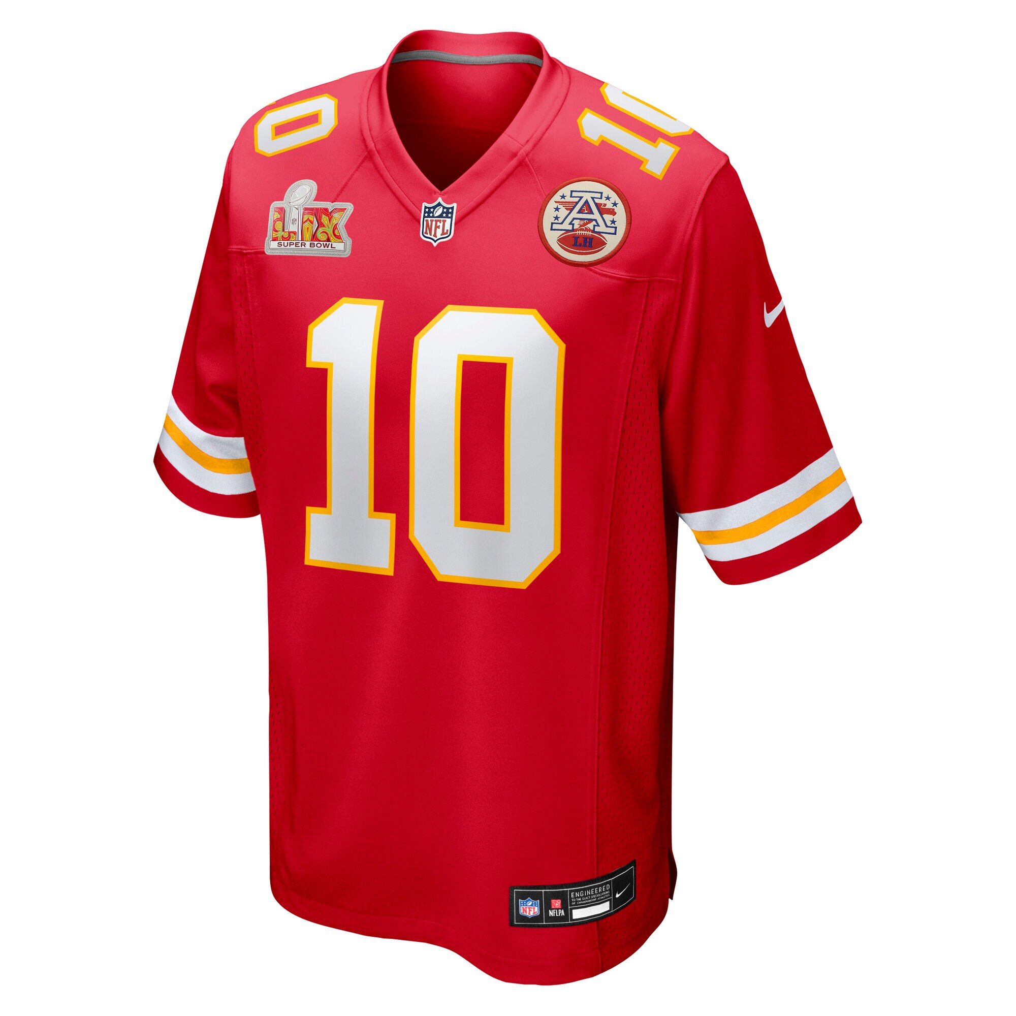 Isiah Pacheco Kansas City Chiefs Nike Super Bowl LIX Game Jersey – Red Clowdercats