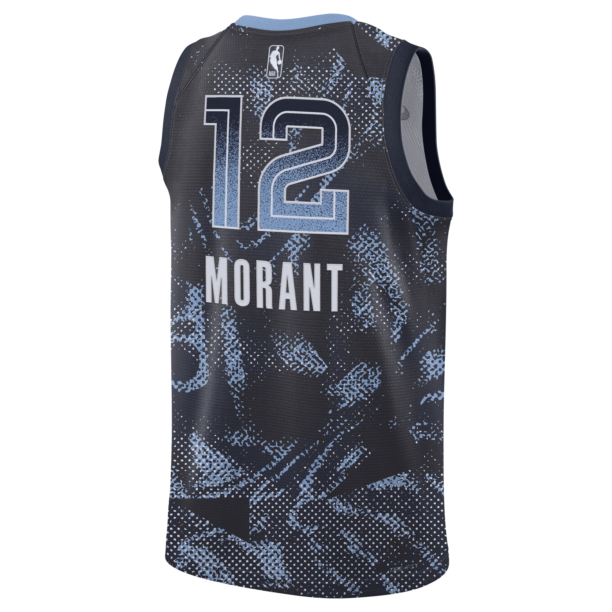 Ja Morant Memphis Grizzlies Nike Unisex 2025 Select Series Swingman Player Jersey – Navy Clowdercats