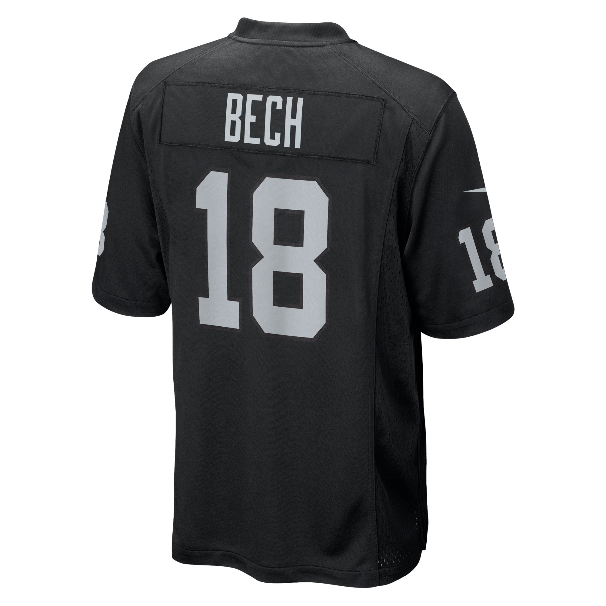 Jack Bech Las Vegas Raiders Nike Team Game Jersey – Black Clowdercats