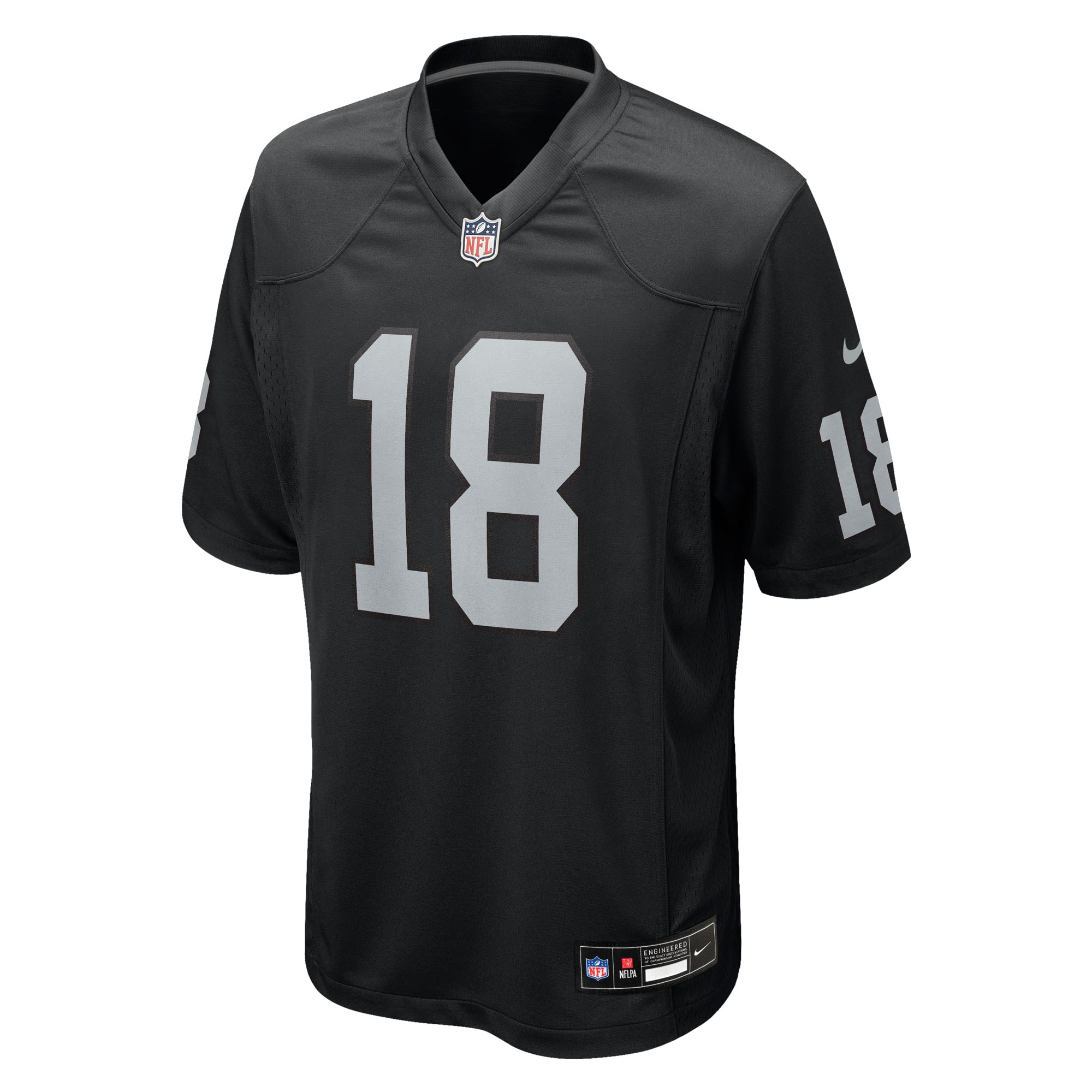 Jack Bech Las Vegas Raiders Nike Team Game Jersey – Black Clowdercats