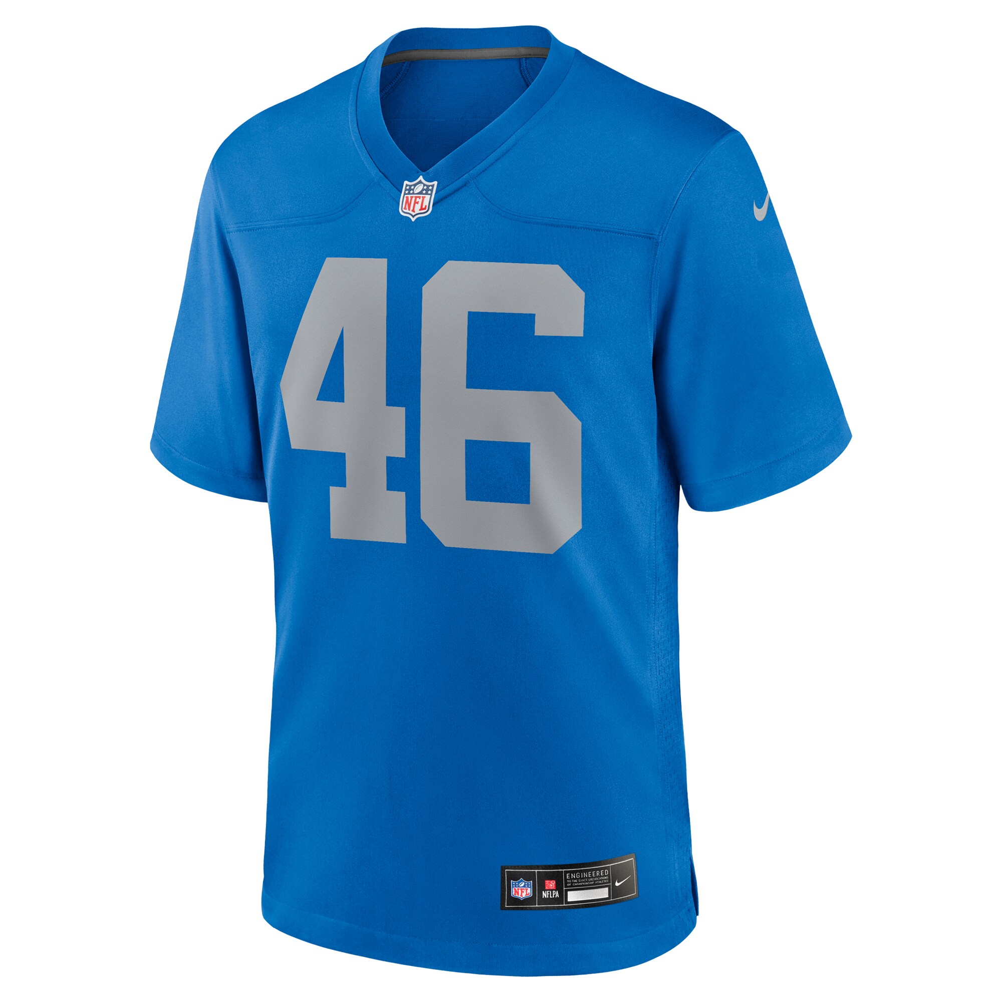 Jack Campbell Detroit Lions Nike Alternate Game Jersey – Blue Clowdercats