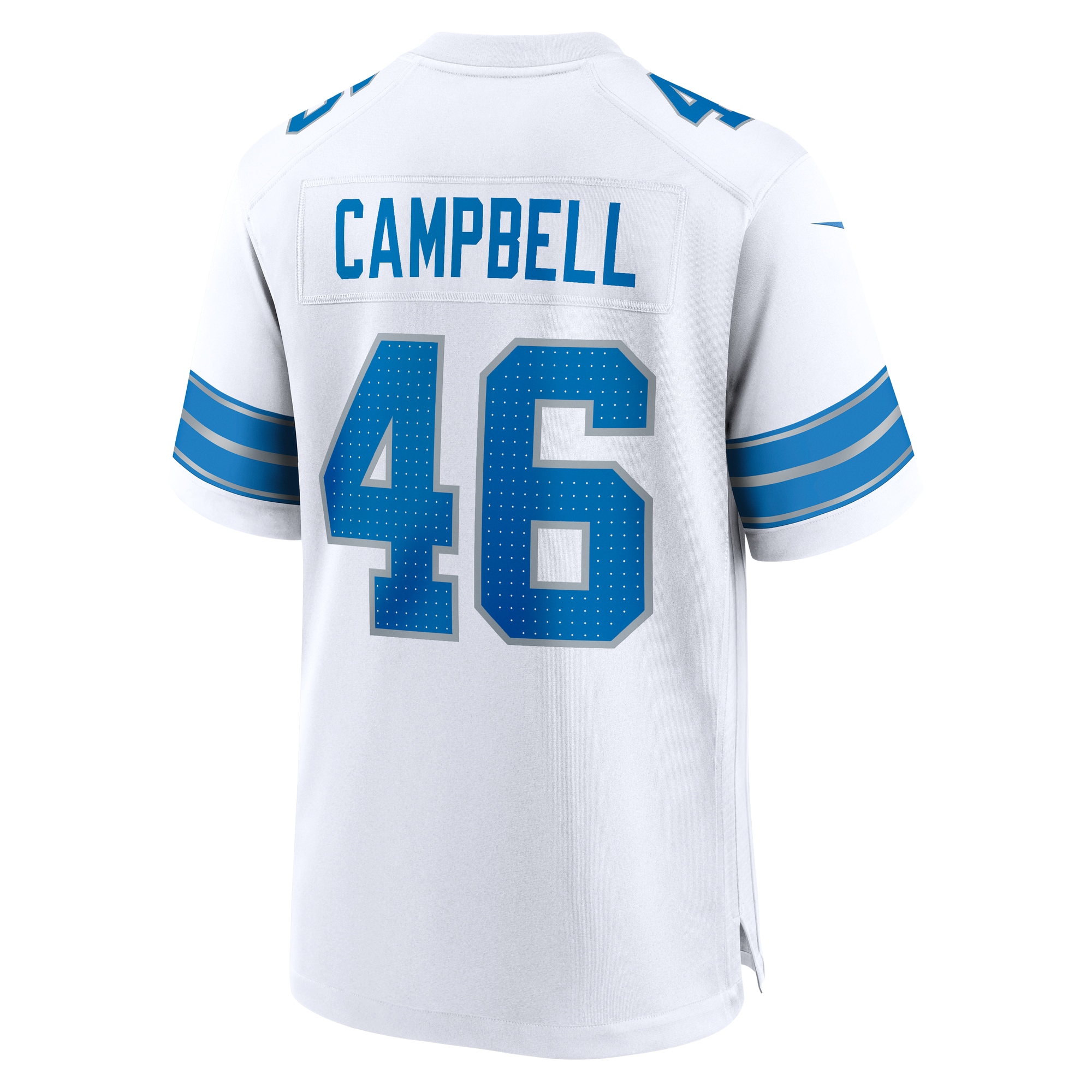 Jack Campbell Detroit Lions Nike White Game Jersey – White Clowdercats
