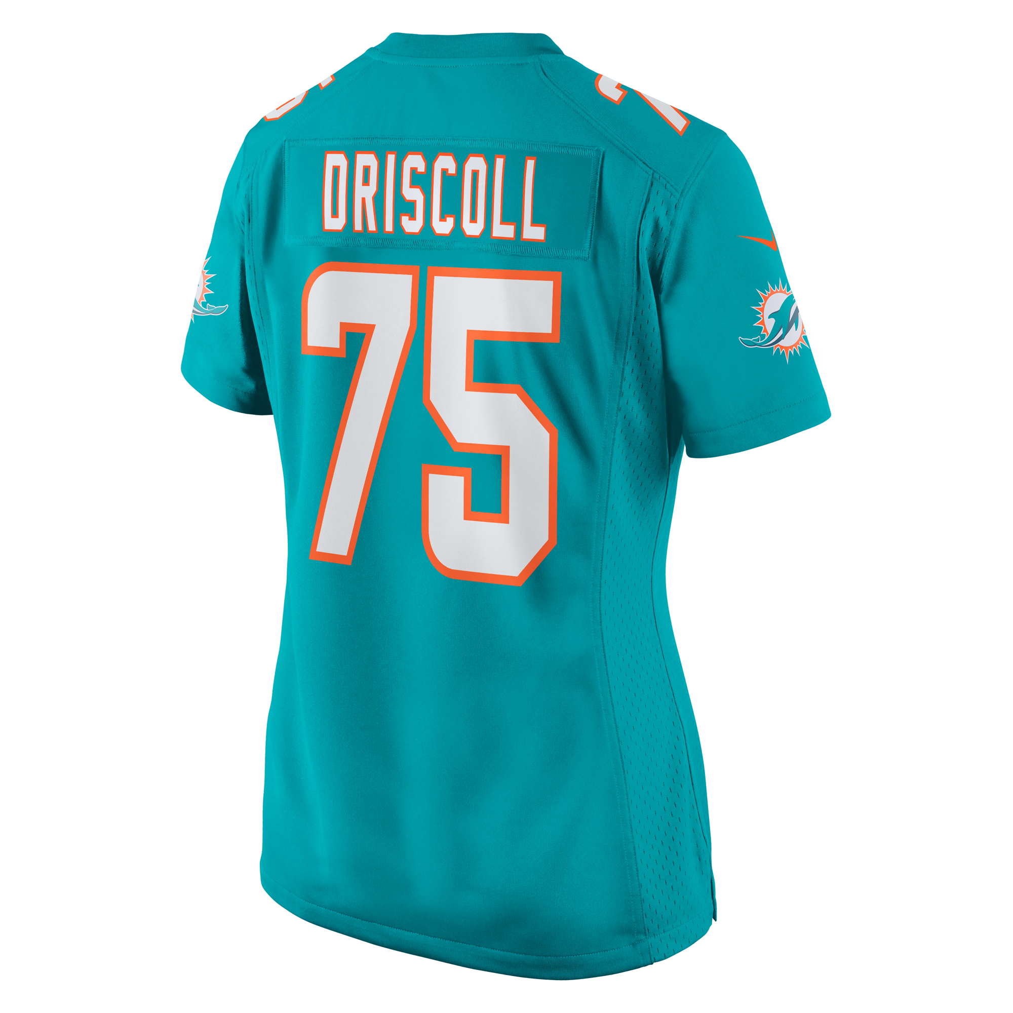 Jack Driscoll Miami Dolphins Nike Women’s Team Game Jersey – Aqua Clowdercats