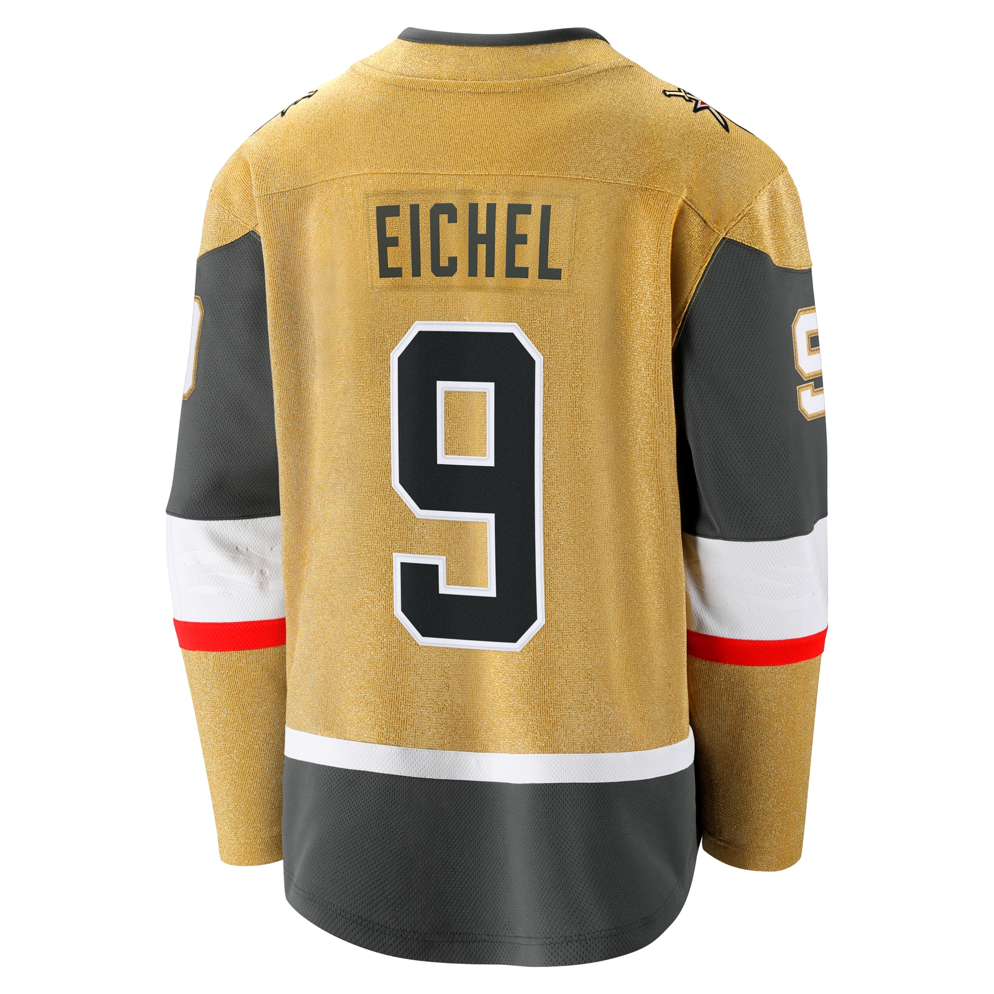 Jack Eichel Vegas Golden Knights Fanatics Home Breakaway Jersey – Gold Clowdercats