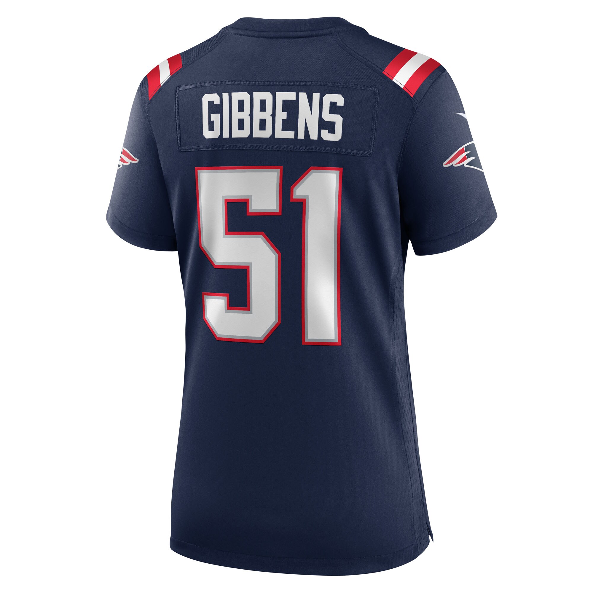 Jack Gibbens New England Patriots Nike Women’s Team Game Jersey – Navy Clowdercats
