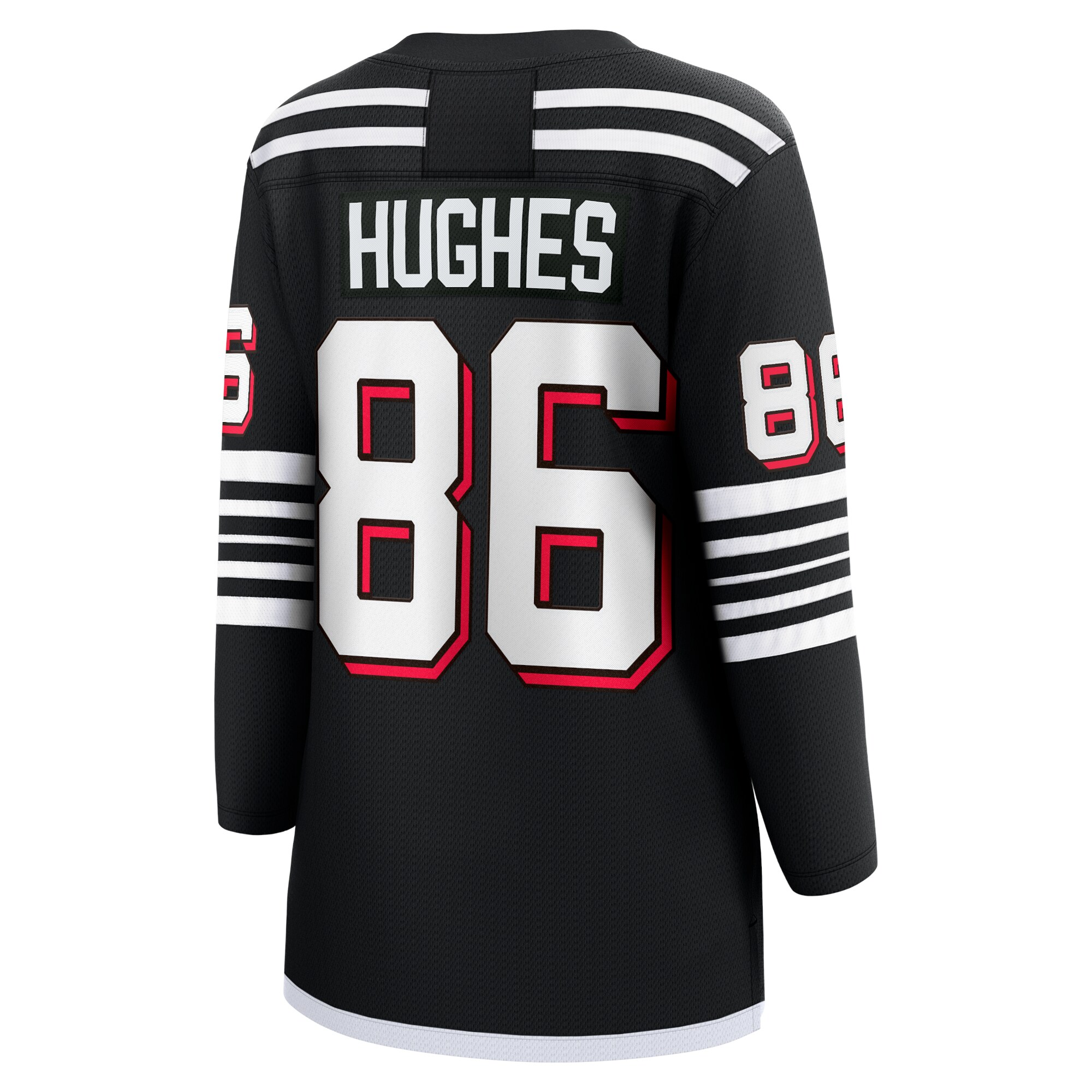 Jack Hughes New Jersey Devils Fanatics Women’s Alternate Breakaway Jersey – Black Clowdercats