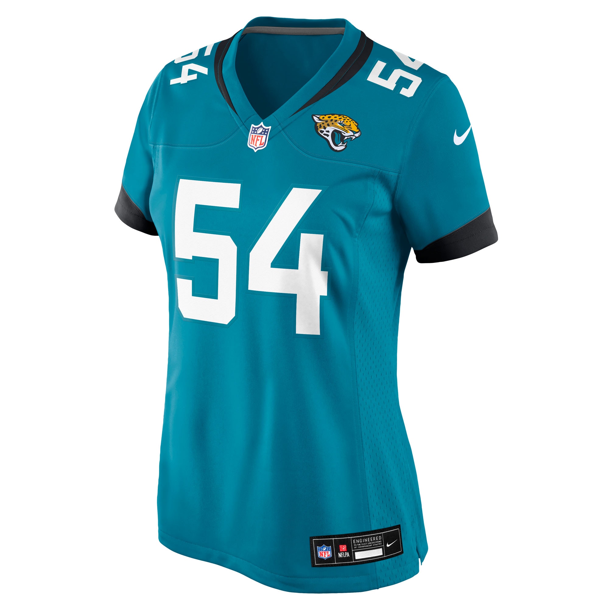 Jack Kiser Jacksonville Jaguars Nike Women’s Team Game Jersey – Teal Clowdercats