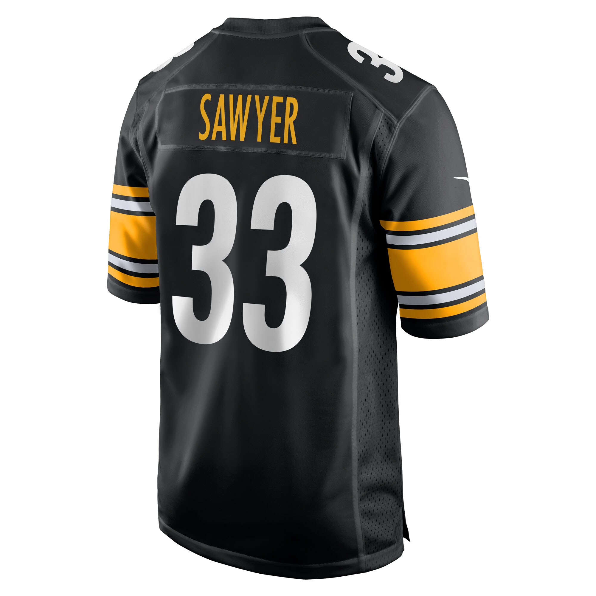 Jack Sawyer Pittsburgh Steelers Nike Team Game Jersey – Black Clowdercats
