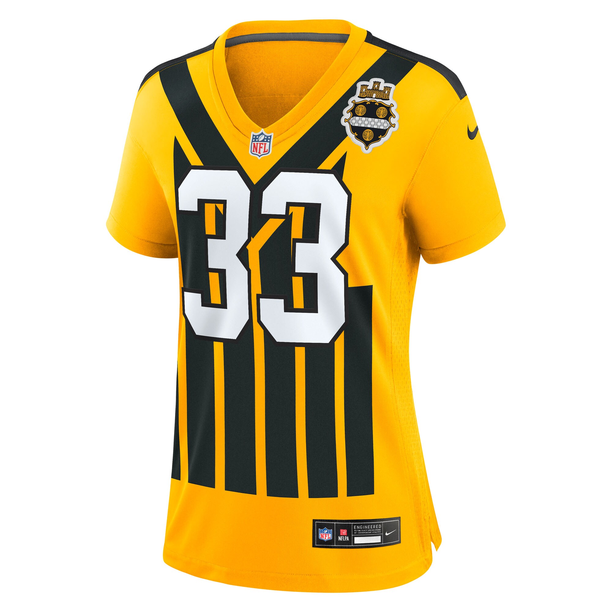 Jack Sawyer Pittsburgh Steelers Nike Women’s Alternate Game Jersey – Gold Clowdercats
