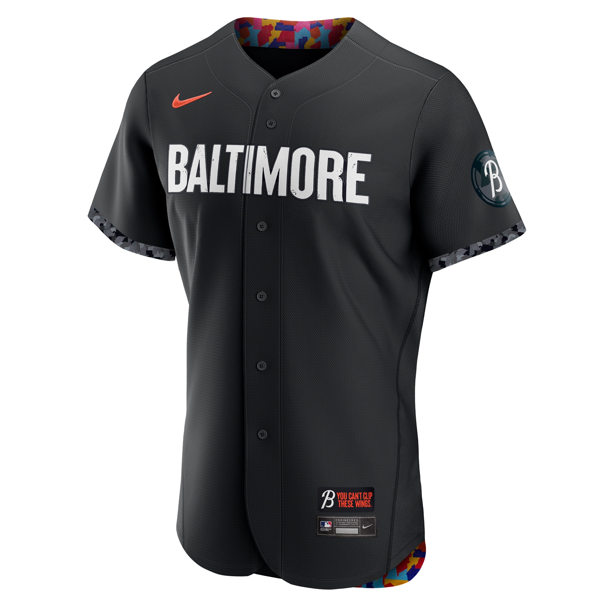Jackson Holliday Baltimore Orioles Nike City Connect Authentic Player Jersey – Black