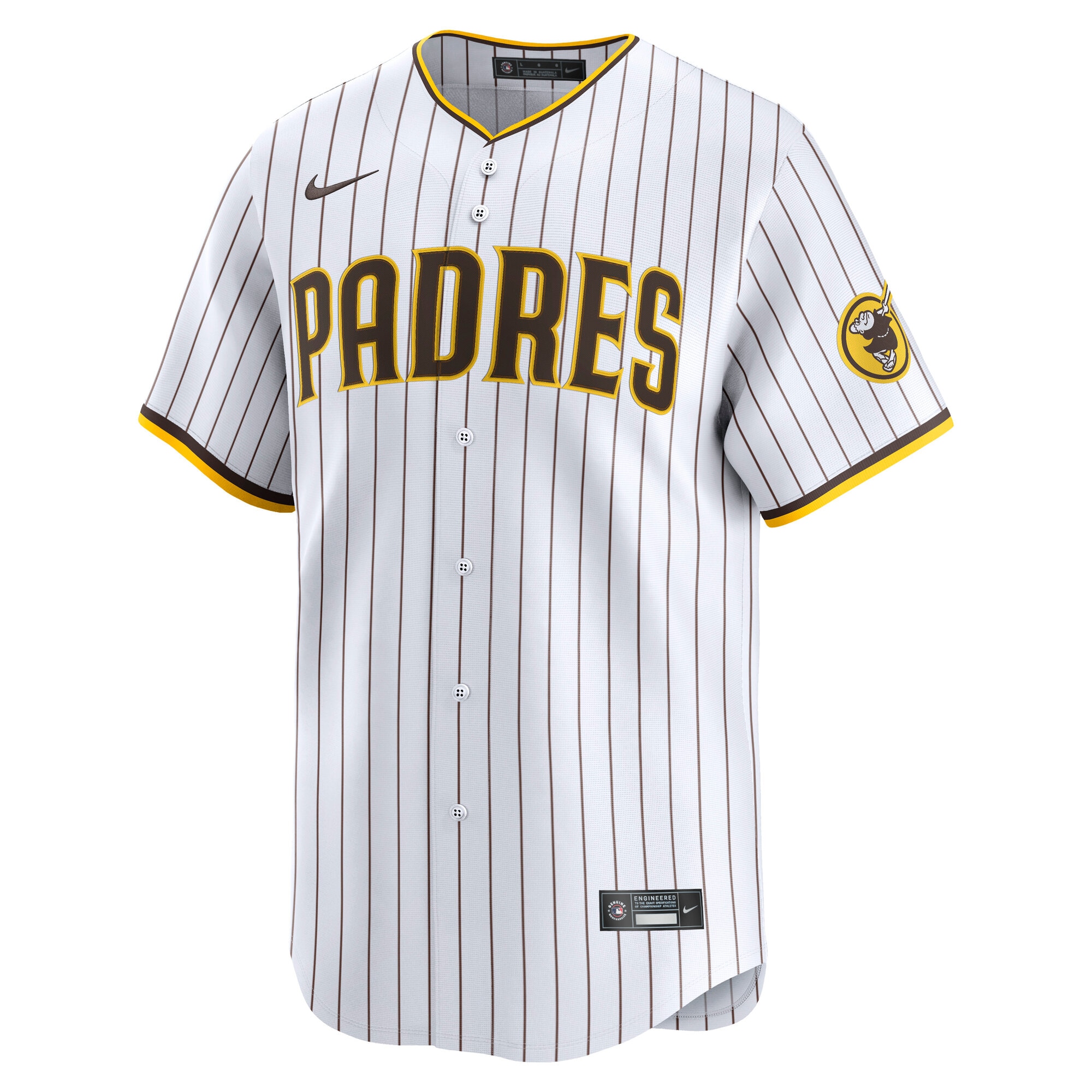 Jackson Merrill San Diego Padres Nike Home Limited Player Jersey – White