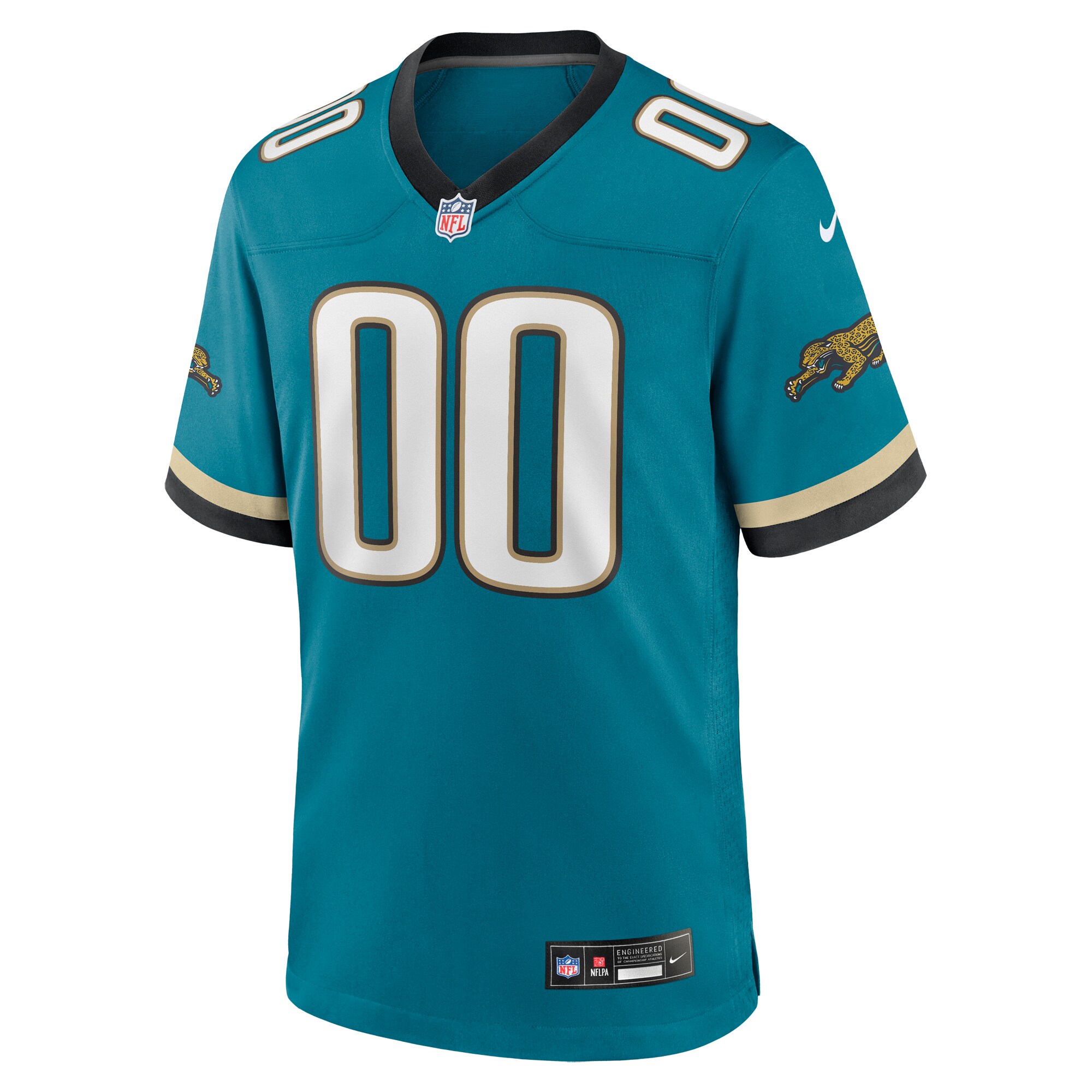 Jacksonville Jaguars Nike Prowler Throwback Custom Game Jersey – Teal Clowdercats