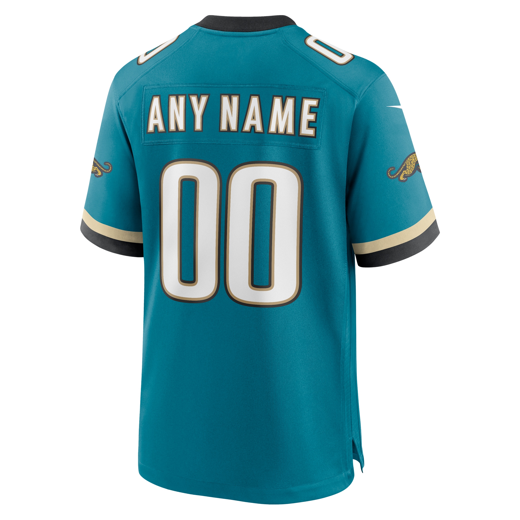 Jacksonville Jaguars Nike Prowler Throwback Custom Game Jersey – Teal Clowdercats