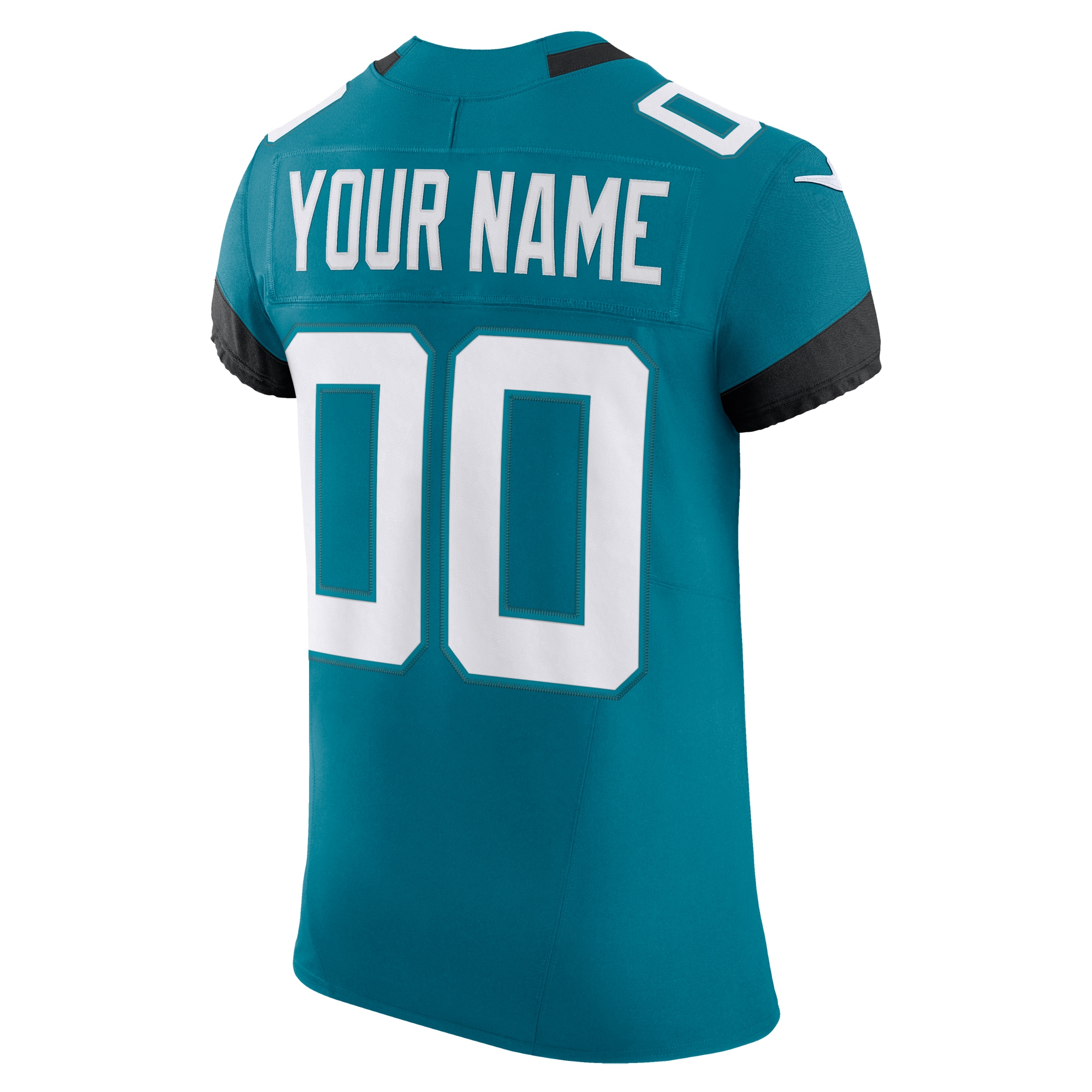 Jacksonville Jaguars Nike Vapor F.U.S.E. Elite Custom Jersey – Teal Clowdercats