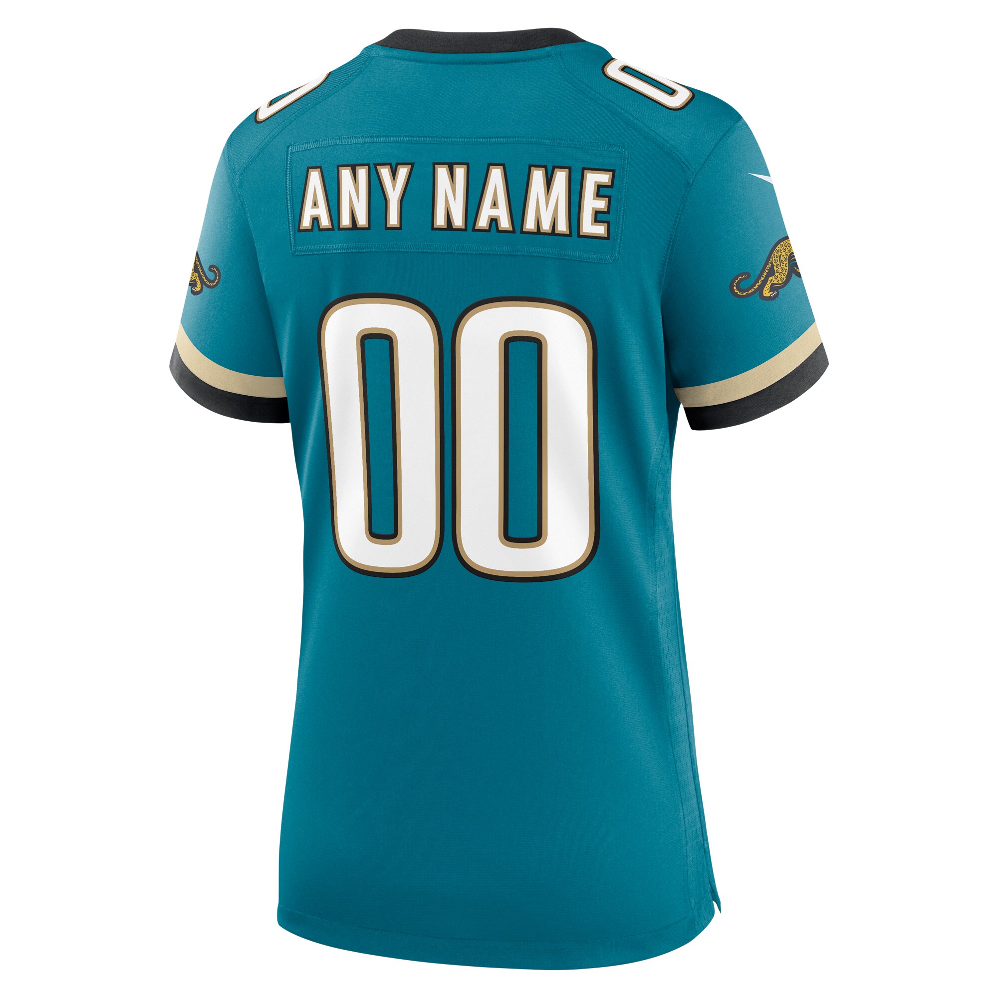 Jacksonville Jaguars Nike Women’s Prowler Throwback Custom Game Jersey – Teal Clowdercats