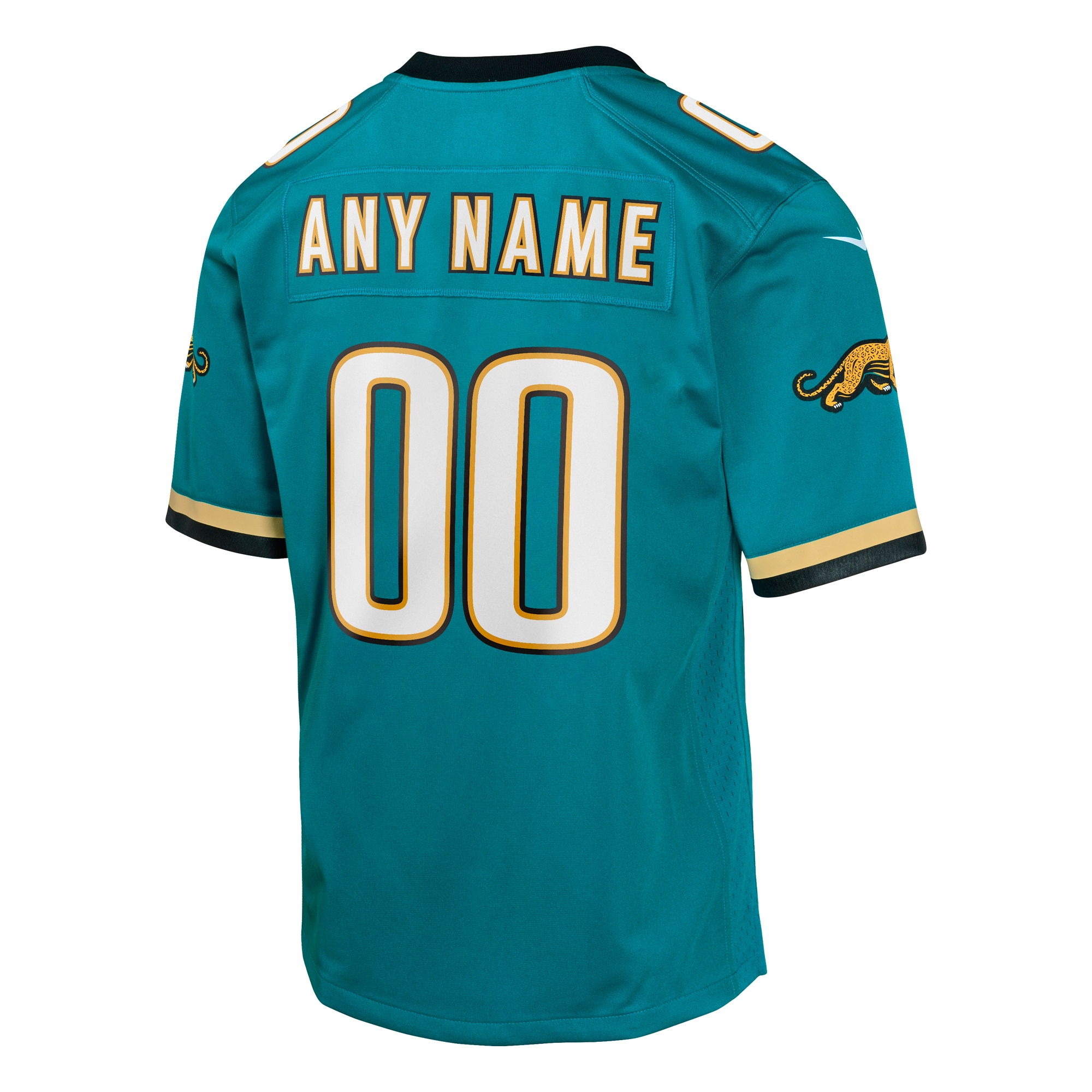 Jacksonville Jaguars Nike Youth Prowler Throwback Custom Game Jersey – Teal Clowdercats