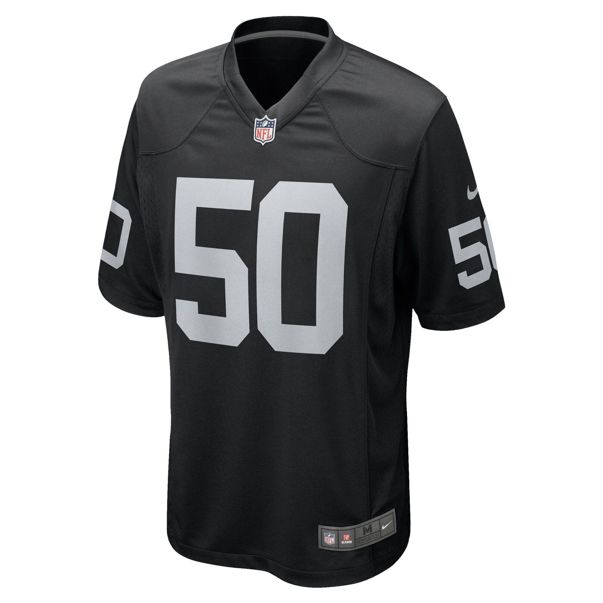 Jacob Bobenmoyer Las Vegas Raiders Nike Game Player Jersey – Black Clowdercats