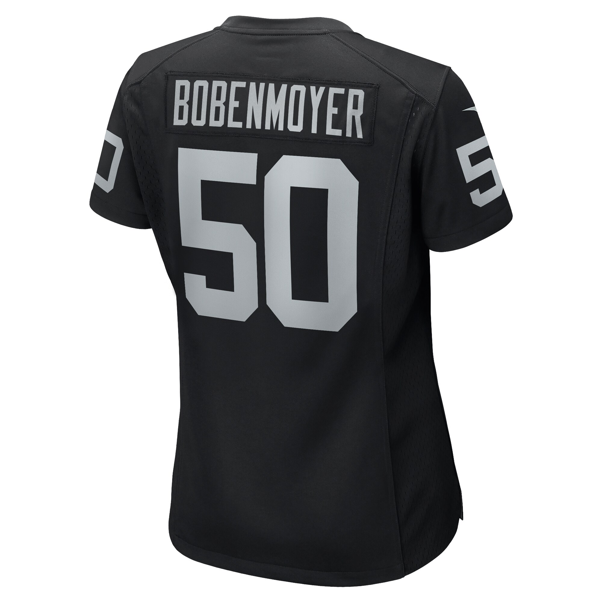 Jacob Bobenmoyer Las Vegas Raiders Nike Women’s Game Player Jersey – Black Clowdercats
