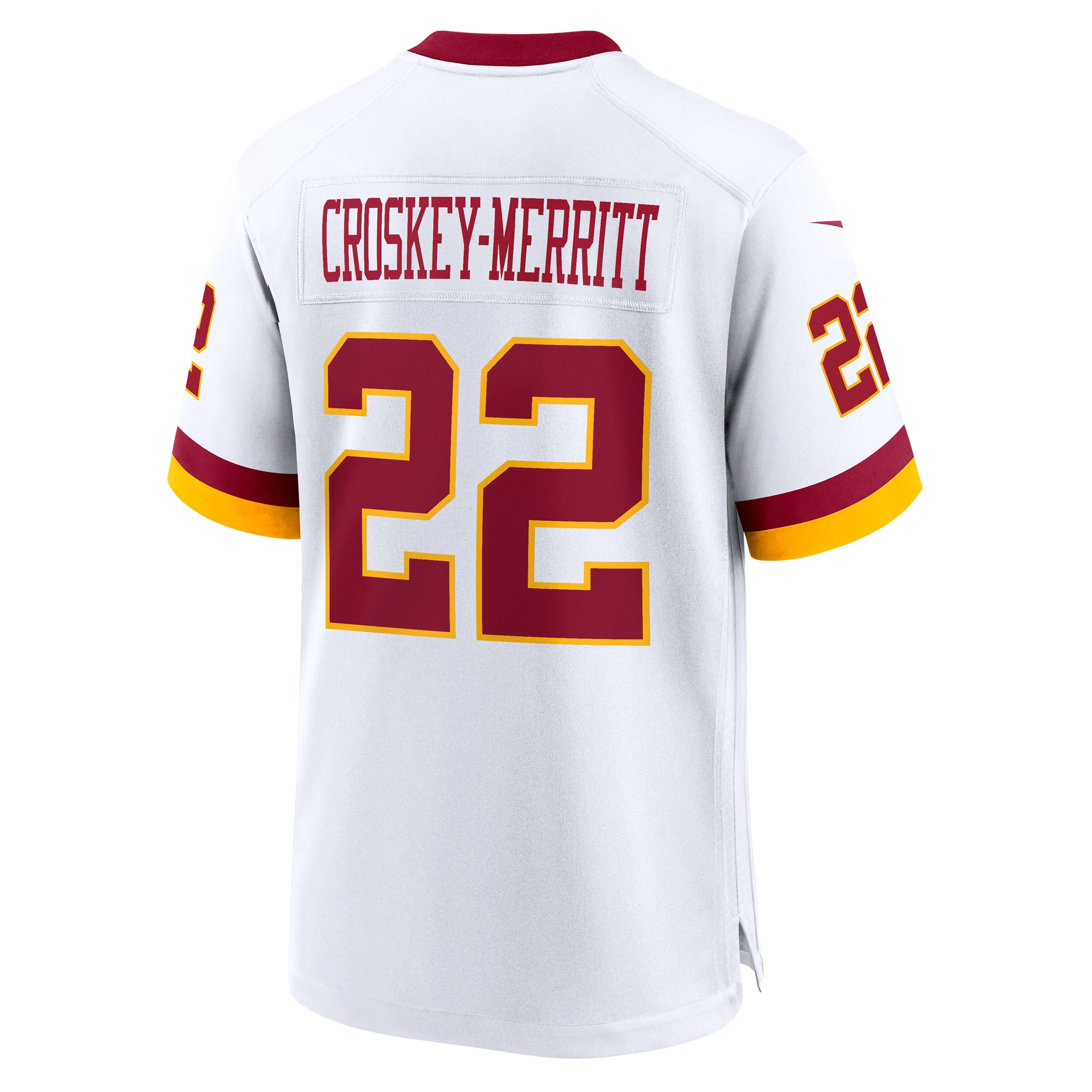 Jacory Croskey-Merritt Washington Commanders Nike Game Super Bowl Era Jersey – White Clowdercats
