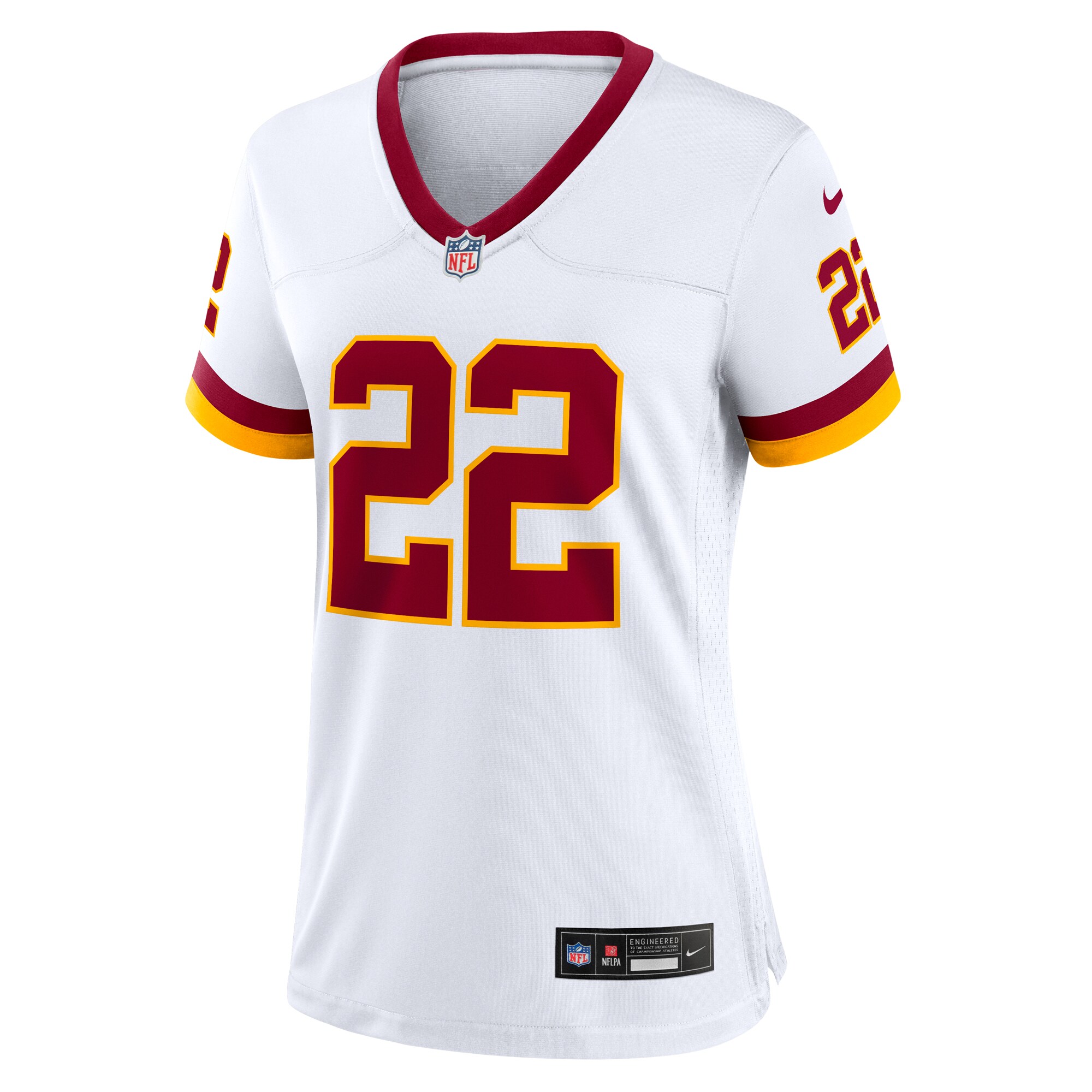 Jacory Croskey-Merritt Washington Commanders Nike Women’s Game Super Bowl Era Jersey – White Clowdercats