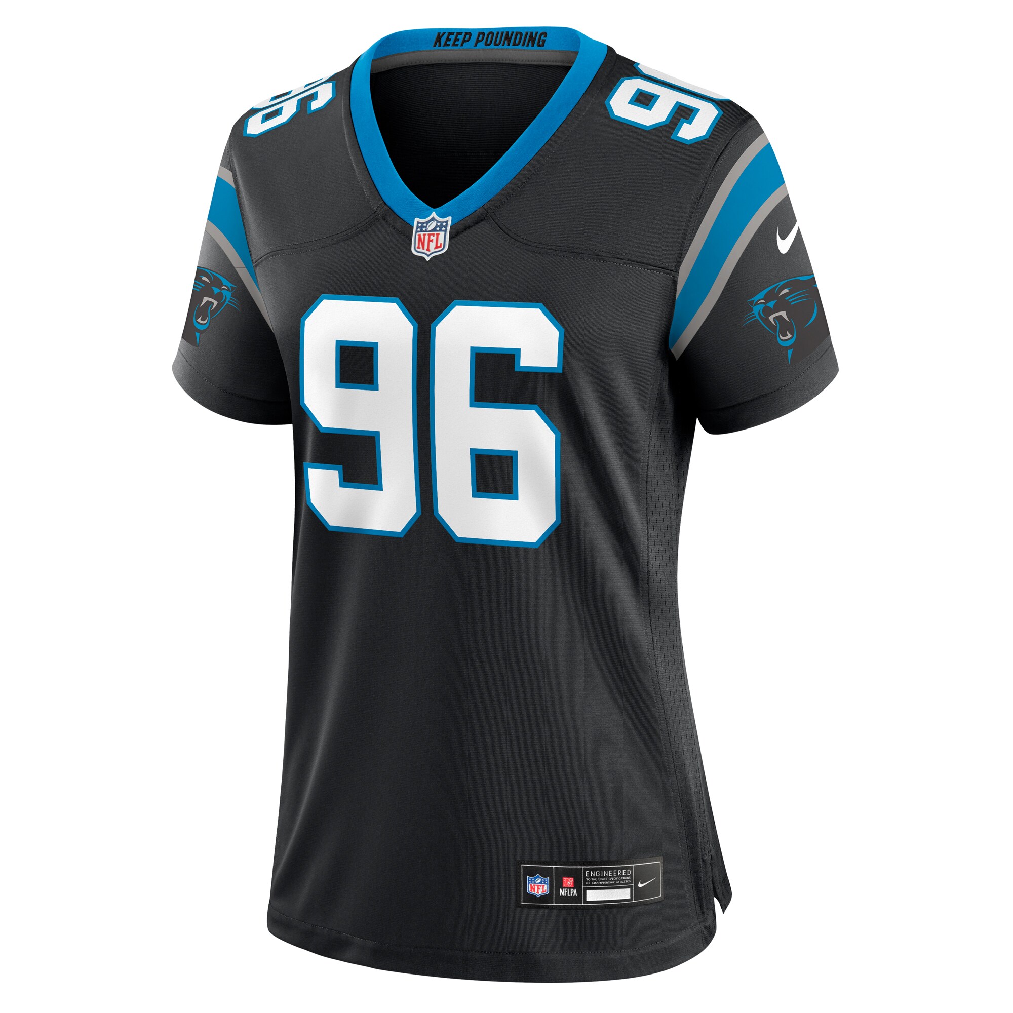 Jaden Crumedy Carolina Panthers Nike Women’s Game Jersey – Black Clowdercats