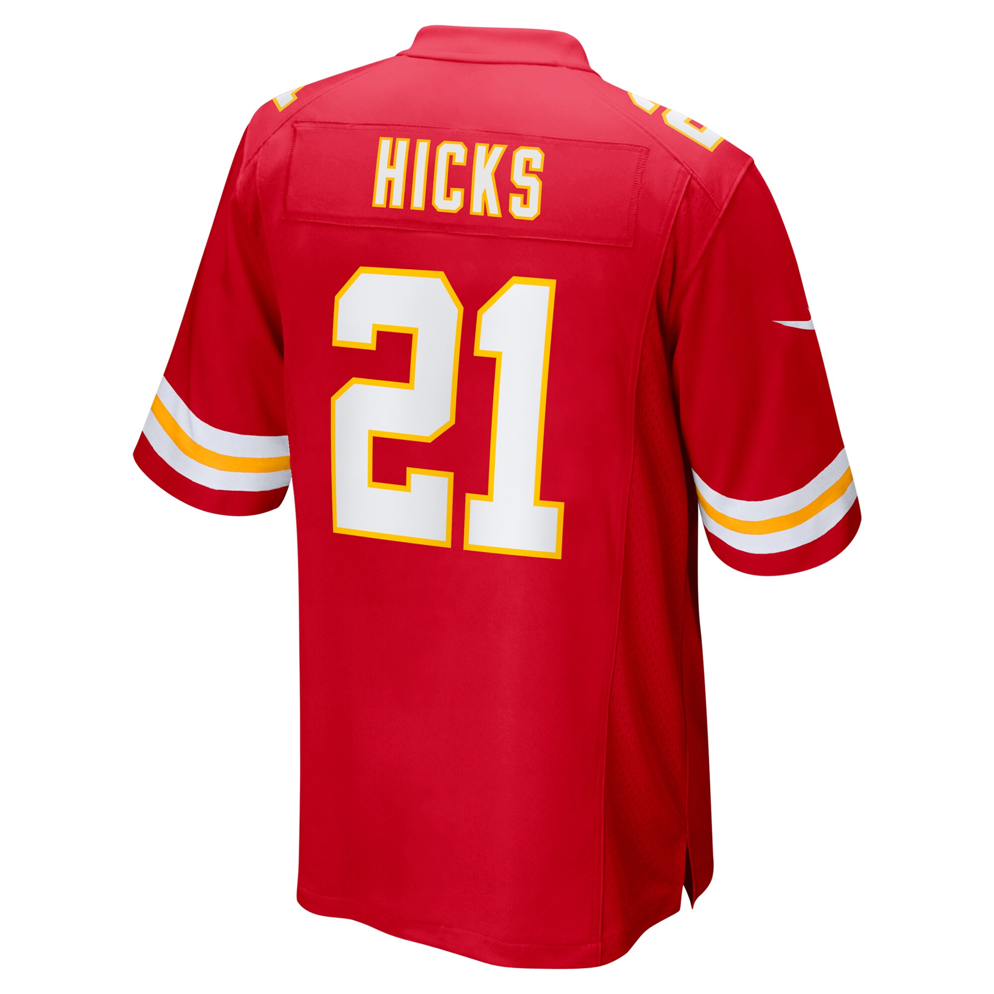 Jaden Hicks Kansas City Chiefs Nike Game Jersey – Red Clowdercats