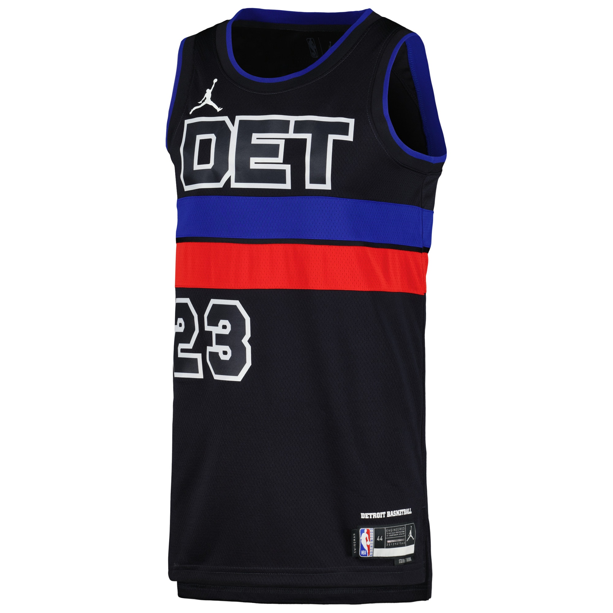 Jaden Ivey Detroit Pistons Jordan Brand Unisex Swingman Jersey – Statement Edition – Black Clowdercats