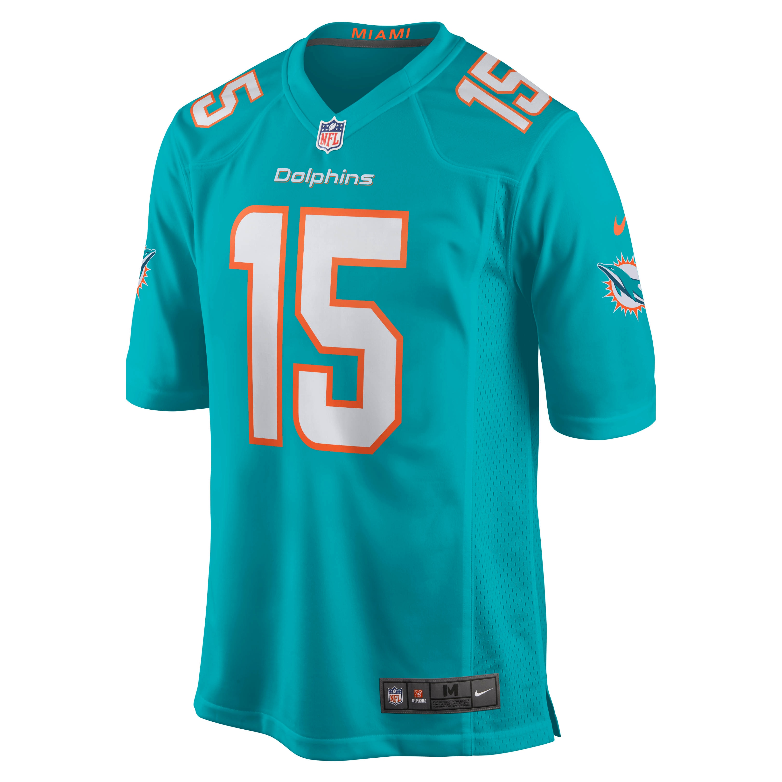 Jaelan Phillips Miami Dolphins Nike Game Player Jersey – Aqua Clowdercats