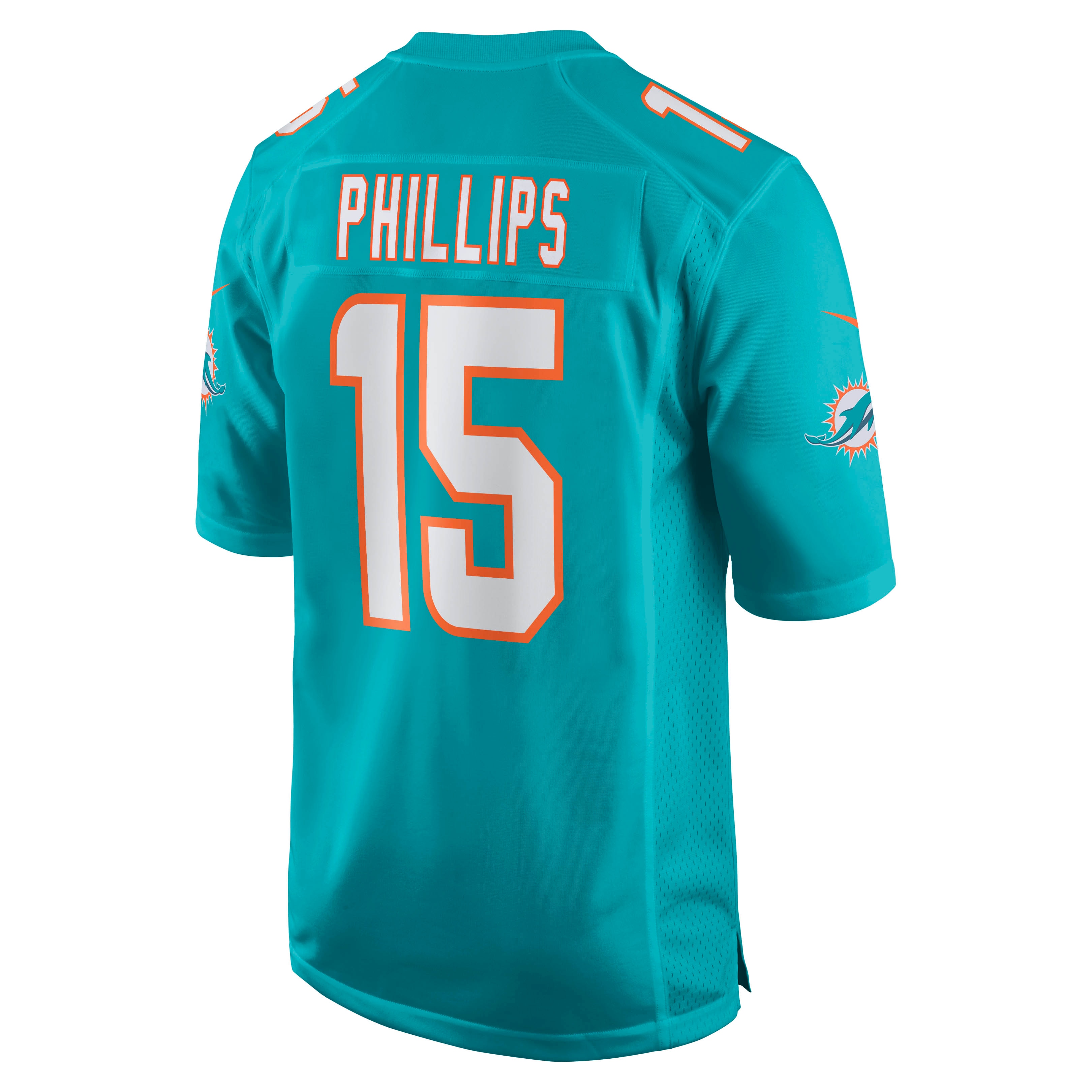 Jaelan Phillips Miami Dolphins Nike Game Player Jersey – Aqua Clowdercats