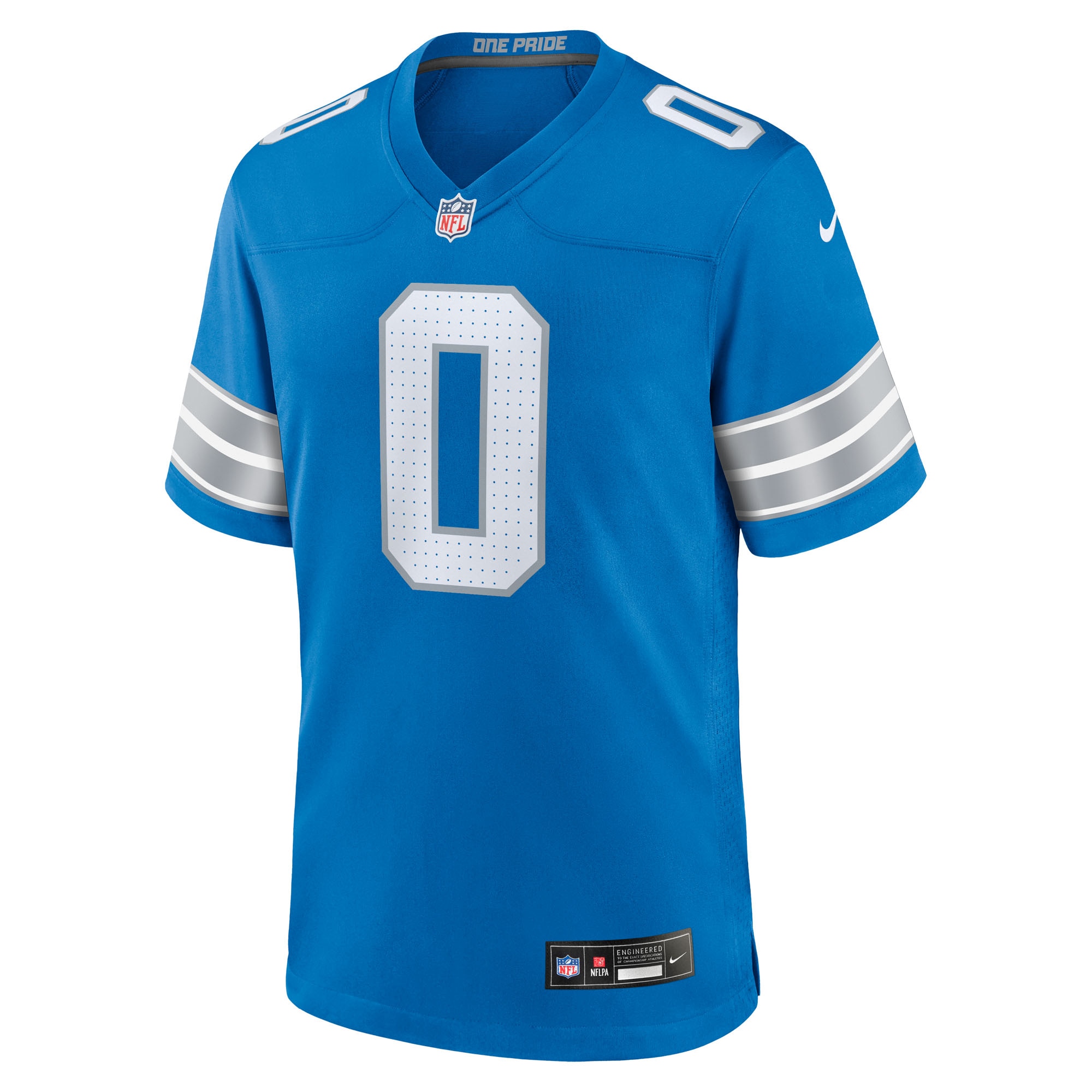 Jahmyr Gibbs Detroit Lions Nike Game Player Jersey – Blue Clowdercats