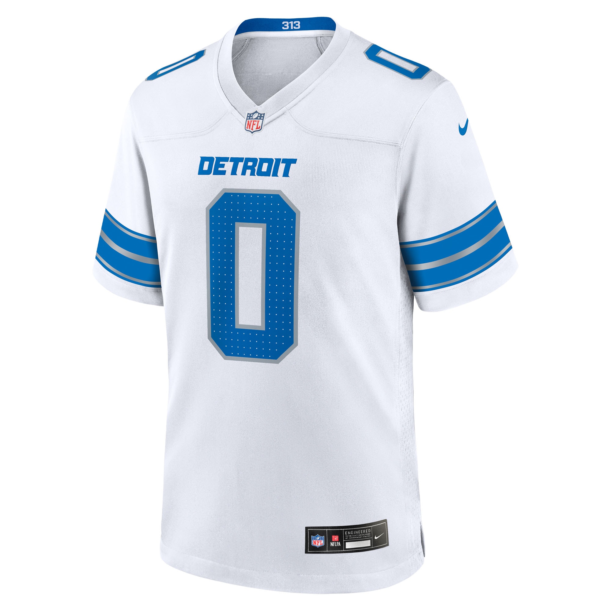 Jahmyr Gibbs Detroit Lions Nike Game Player Jersey – White Clowdercats