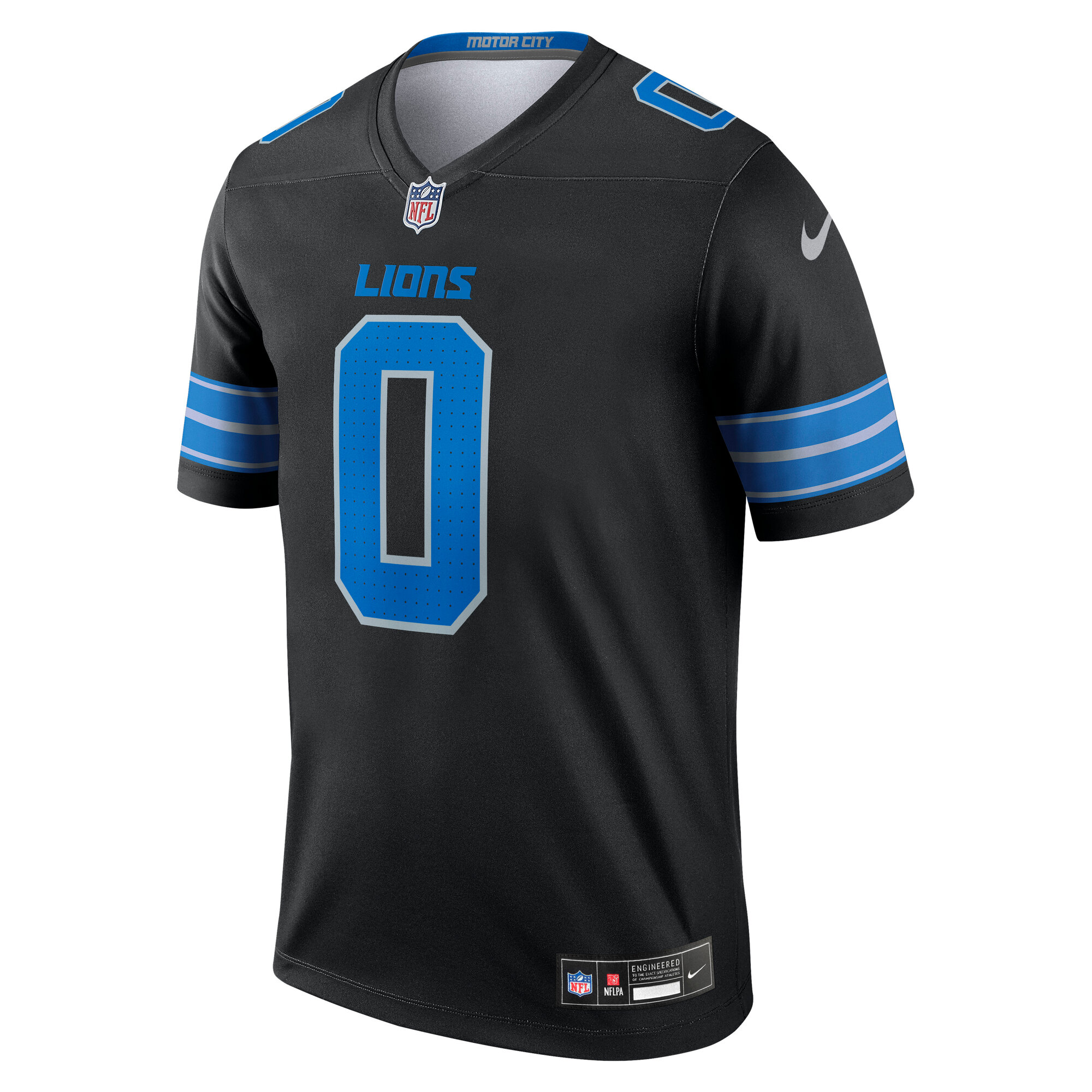 Jahmyr Gibbs Detroit Lions Nike Legend Player Performance Top – Black Clowdercats