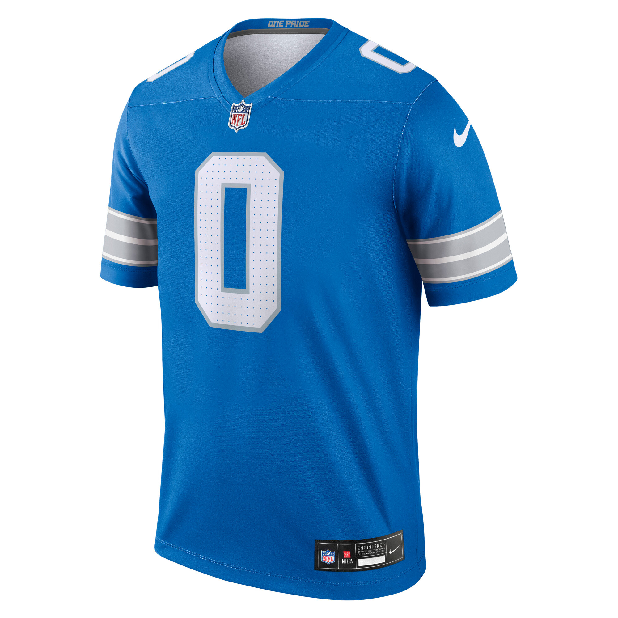 Jahmyr Gibbs Detroit Lions Nike Legend Player Performance Top – Blue Clowdercats
