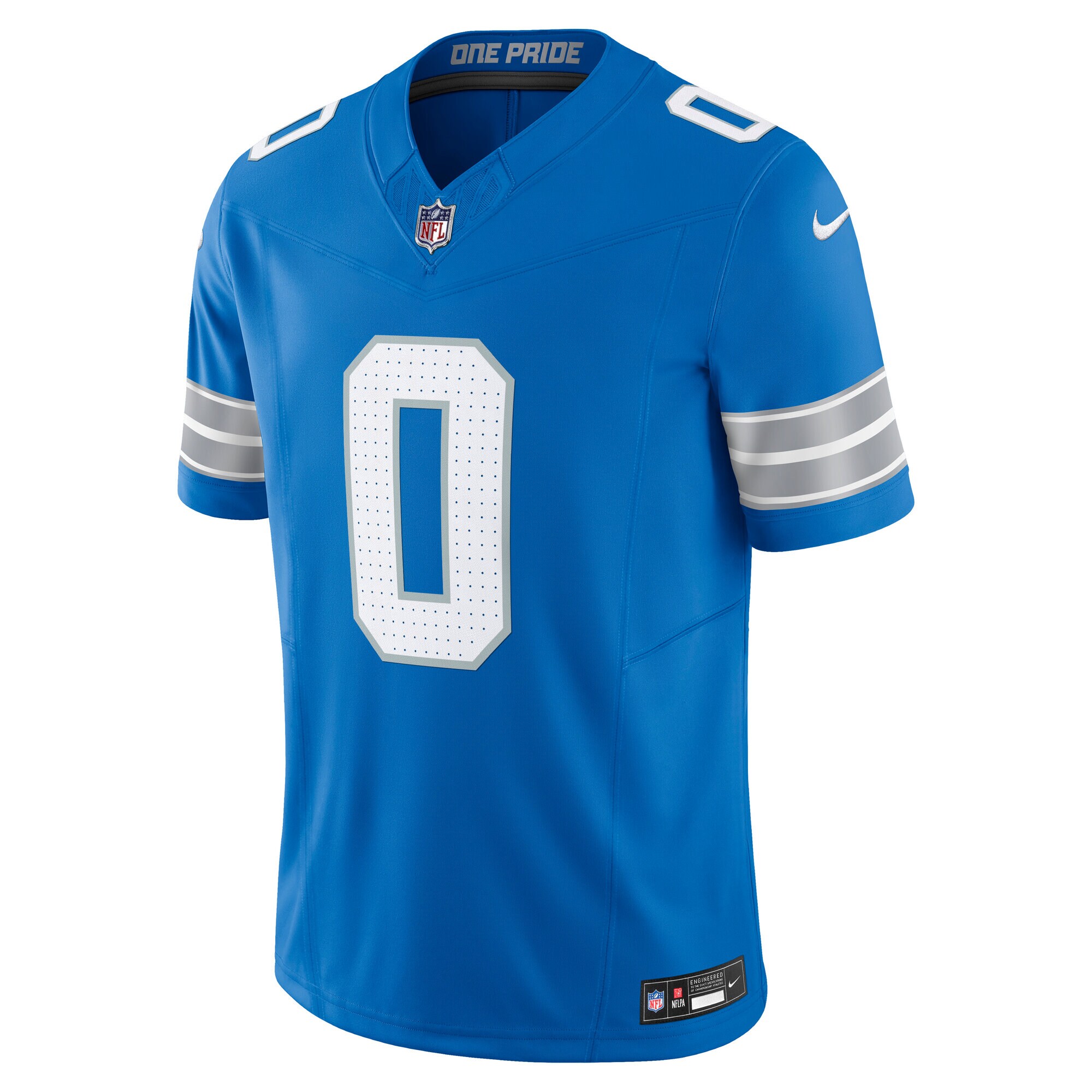 Jahmyr Gibbs Detroit Lions Nike Vapor F.U.S.E. Limited Jersey – Blue Clowdercats