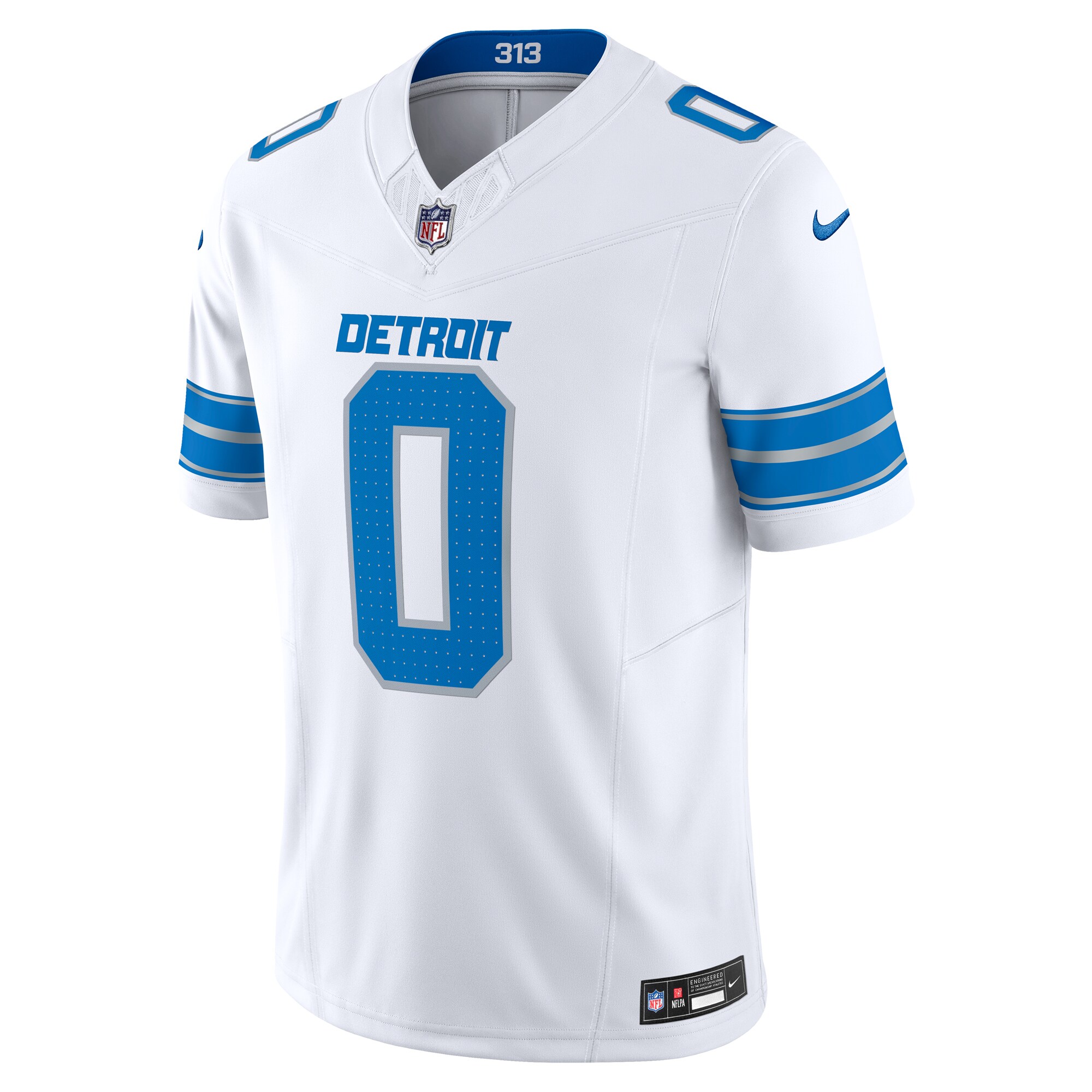 Jahmyr Gibbs Detroit Lions Nike Vapor F.U.S.E. Limited Jersey – White Clowdercats