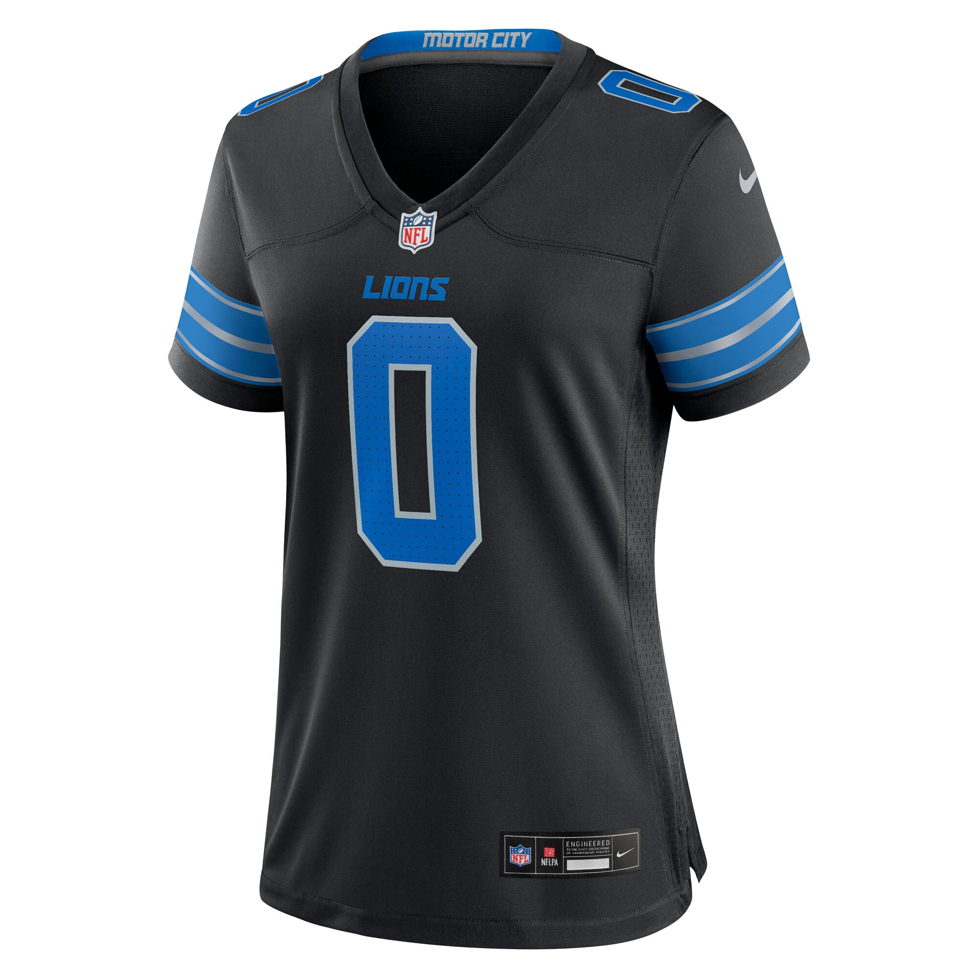 Jahmyr Gibbs Detroit Lions Nike Women’s 2nd Alternate Game Player Jersey – Black Clowdercats