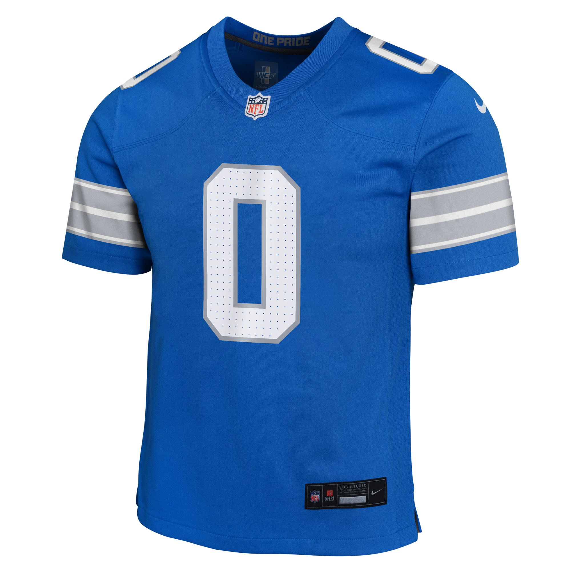 Jahmyr Gibbs Detroit Lions Nike Youth Game Jersey – Blue Clowdercats