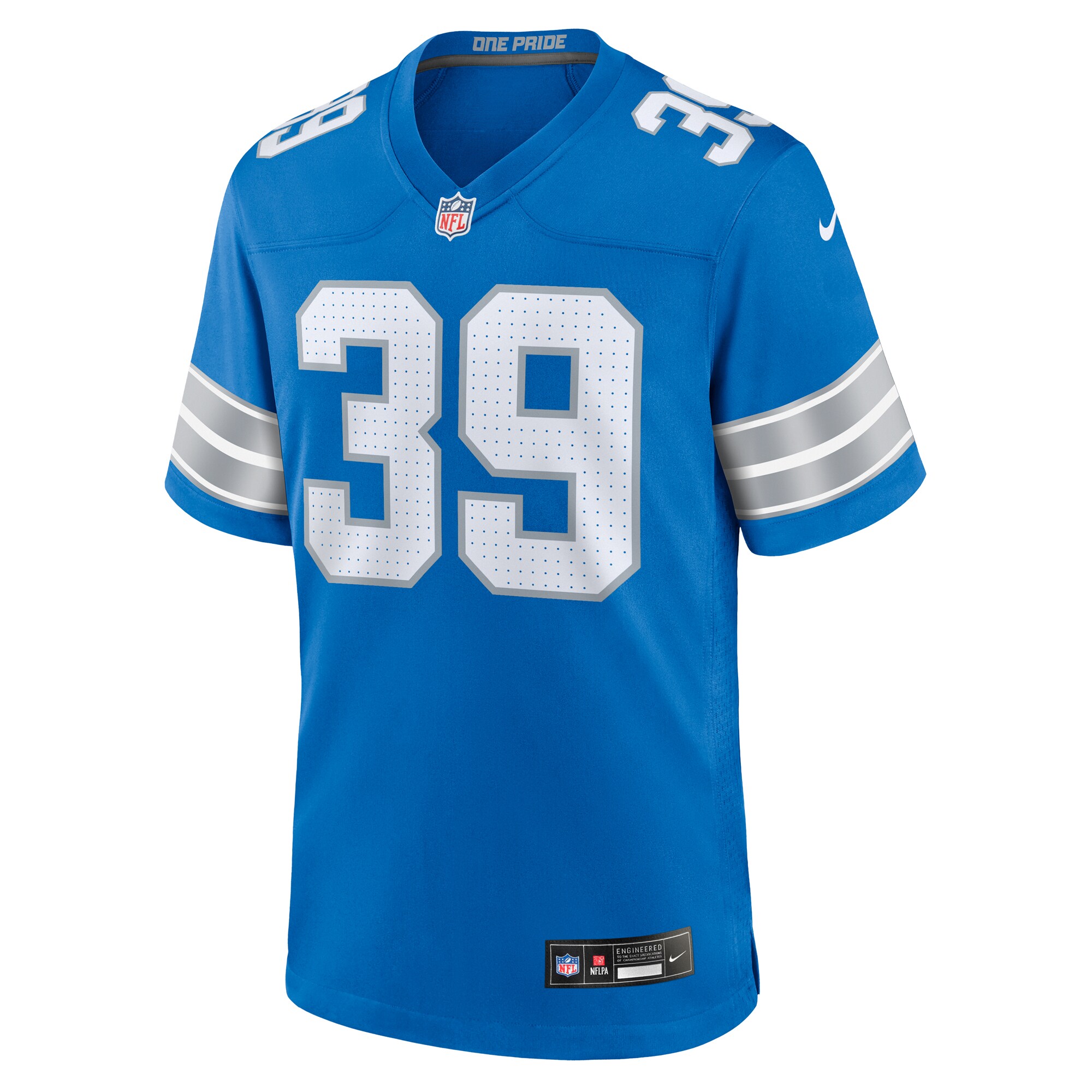 Jake Bates Detroit Lions Nike Team Game Jersey – Blue Clowdercats