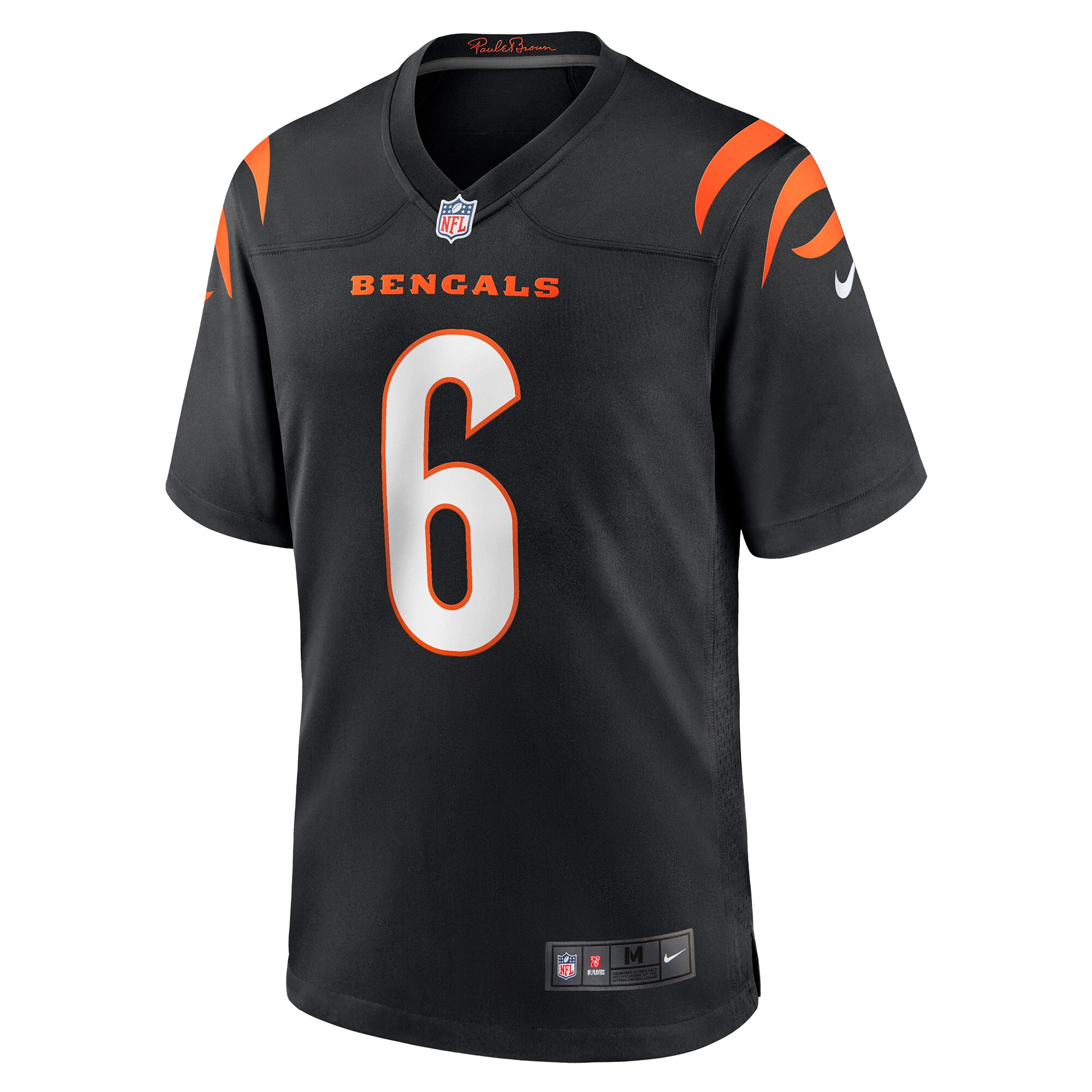 Jake Browning Cincinnati Bengals Nike Game Jersey – Black Clowdercats