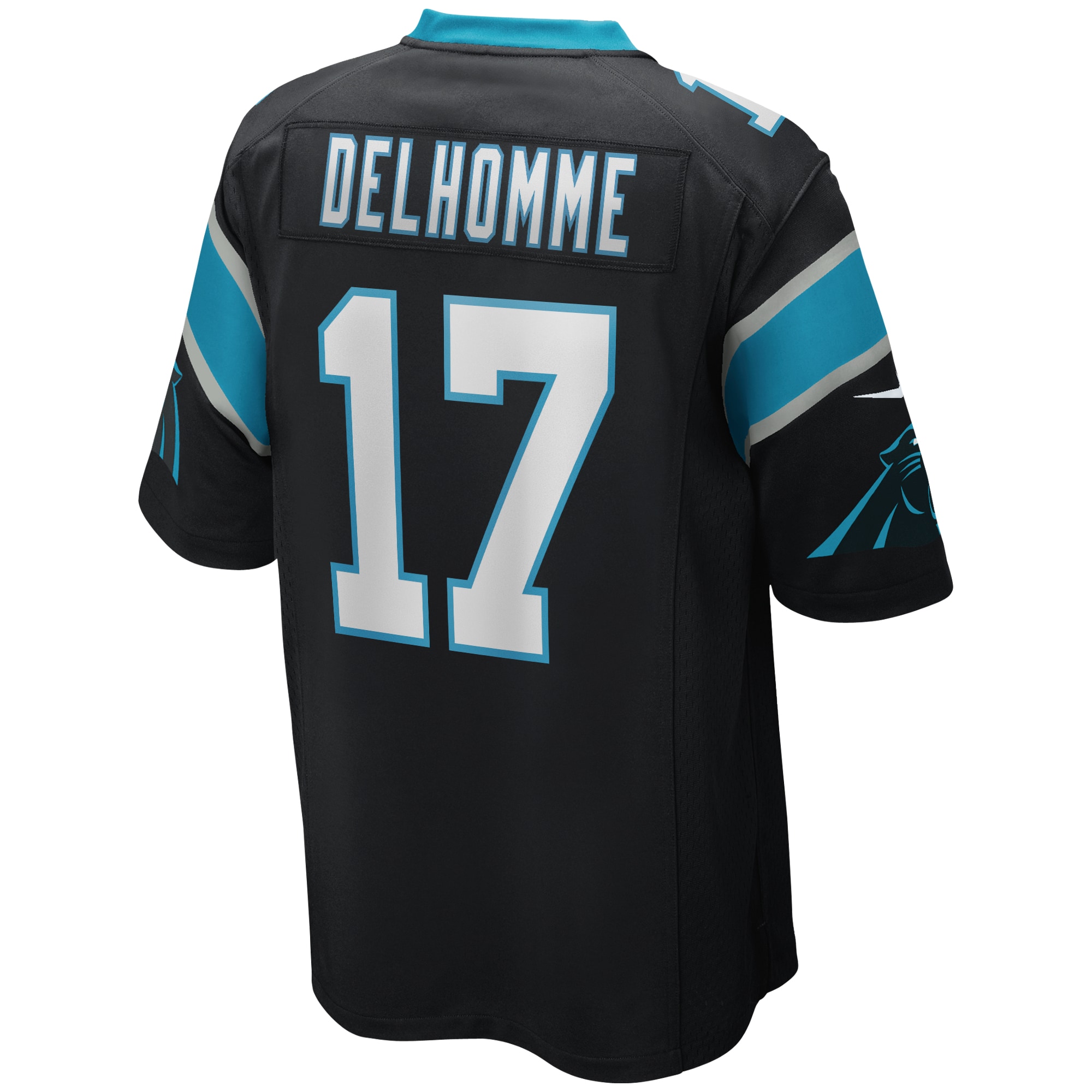 Jake Delhomme Carolina Panthers Nike Game Retired Player Jersey – Black Clowdercats