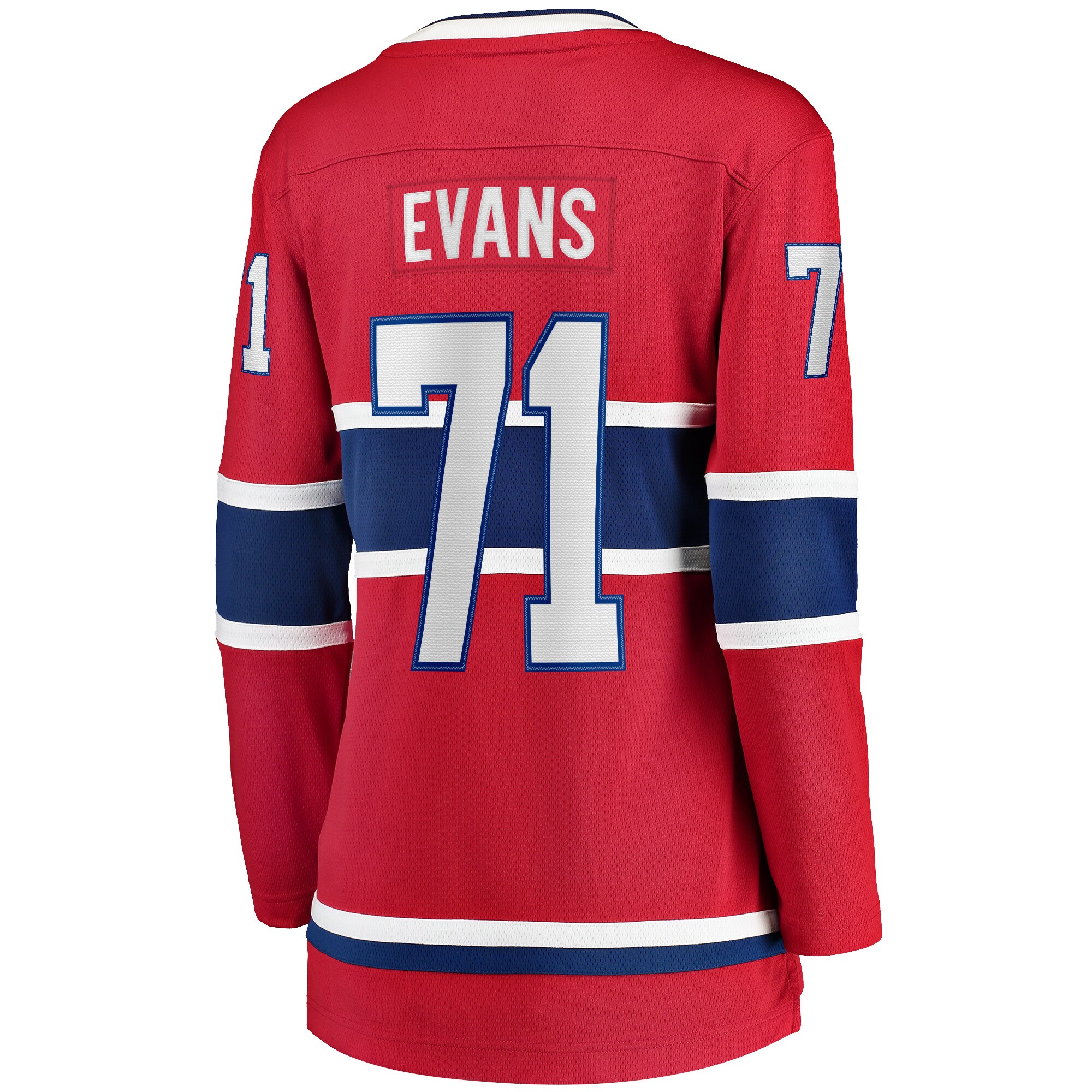 Jake Evans Montreal Canadiens Fanatics Women’s Home Breakaway Player Jersey – Red Clowdercats