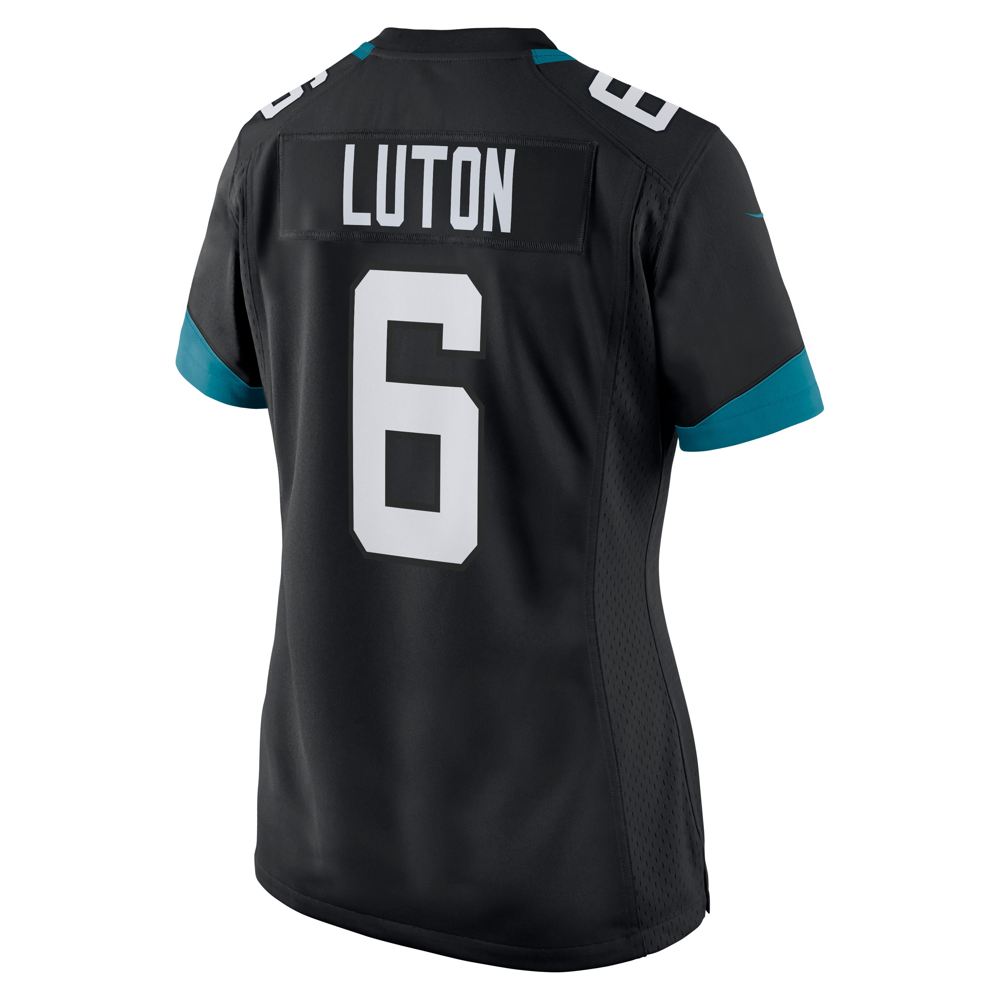 Jake Luton Jacksonville Jaguars Nike Women’s Game Jersey – Black Clowdercats