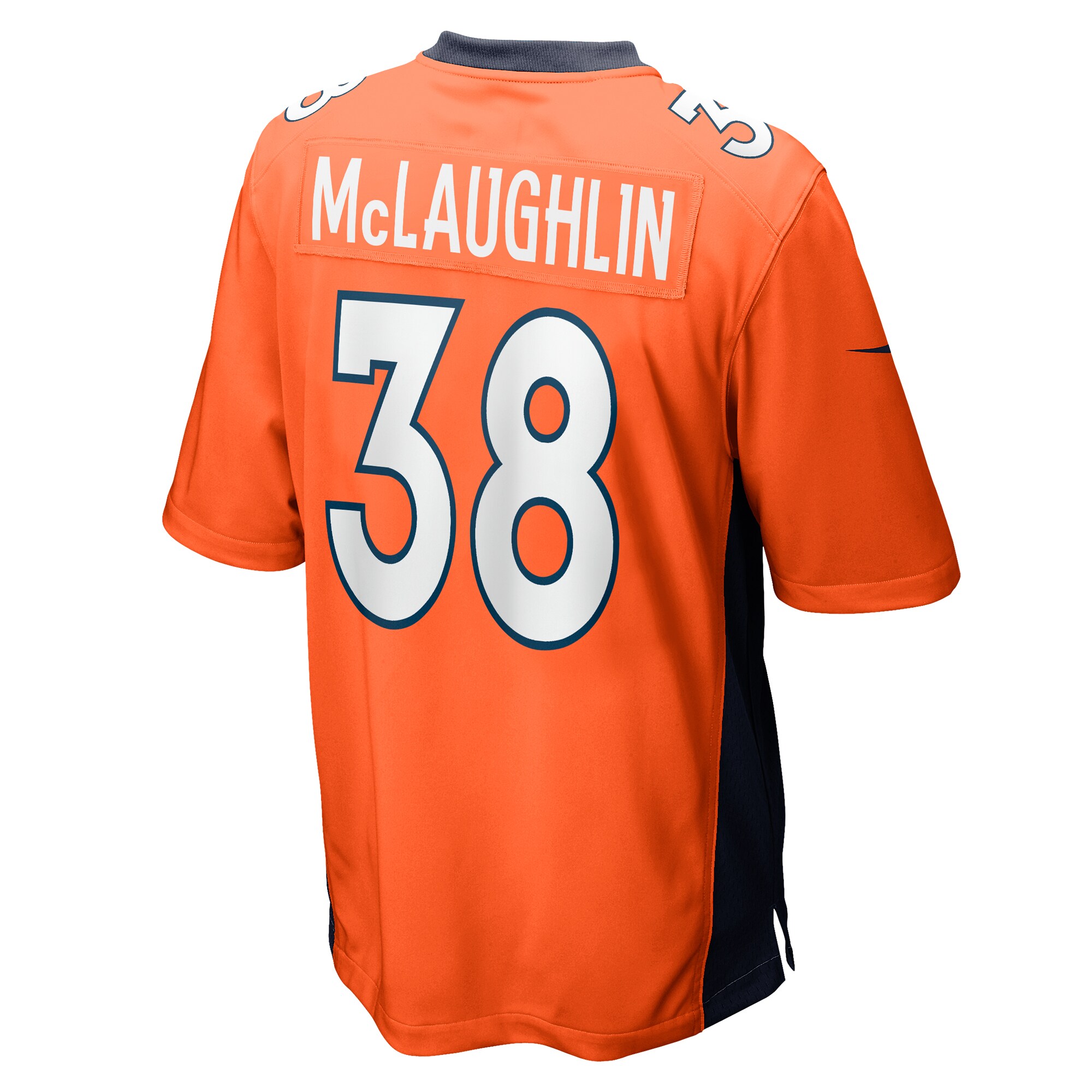 Jaleel McLaughlin Denver Broncos Nike Game Jersey – Orange Clowdercats