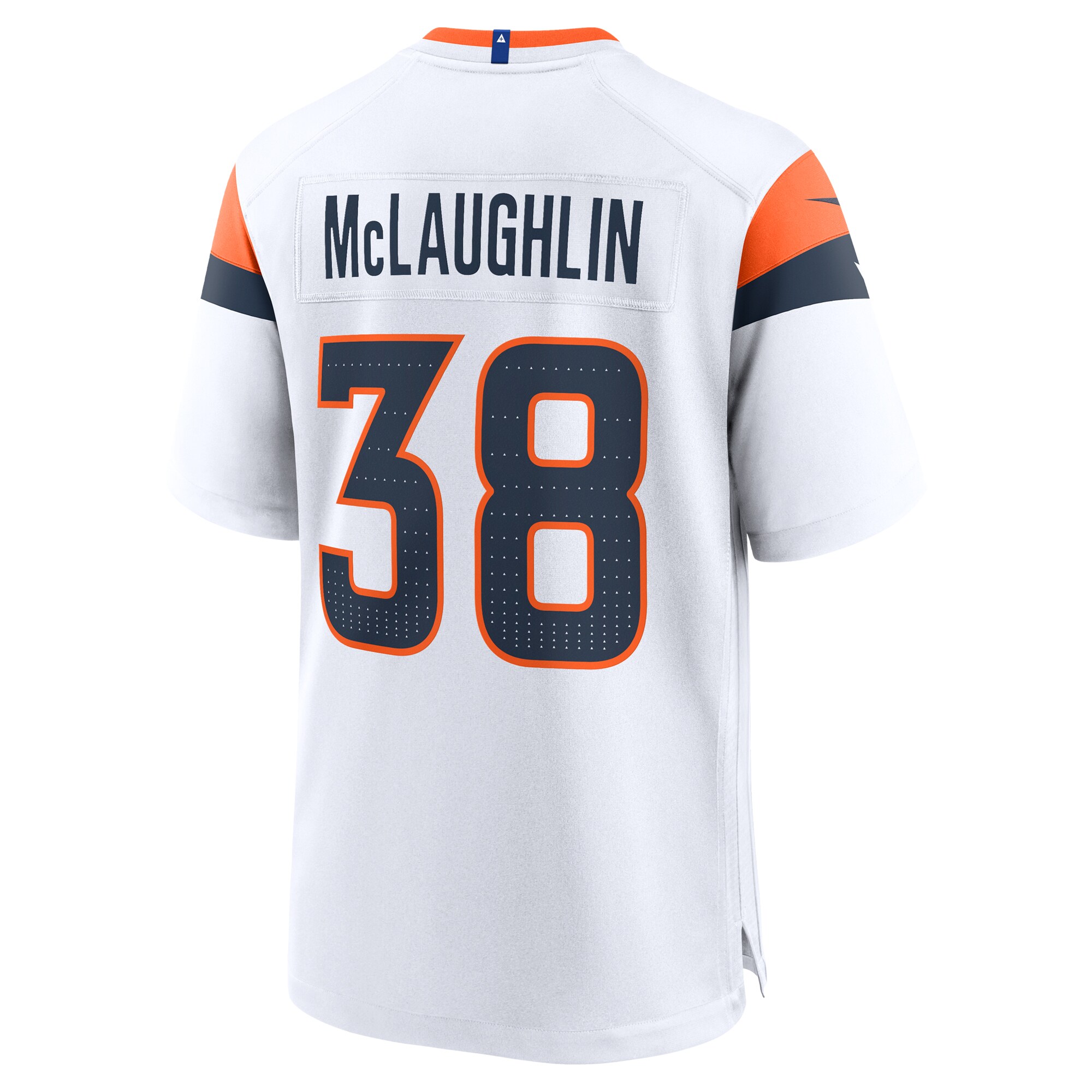 Jaleel McLaughlin Denver Broncos Nike Game Jersey – White Clowdercats