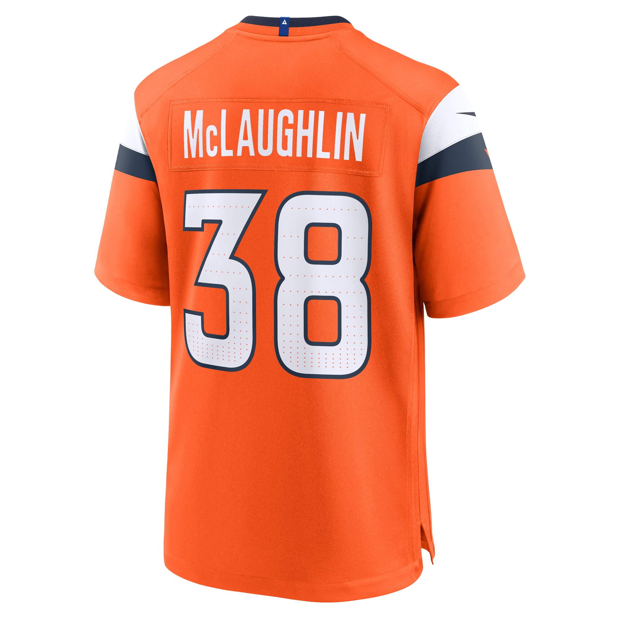 Jaleel McLaughlin Denver Broncos Nike Team Game Jersey – Orange Clowdercats