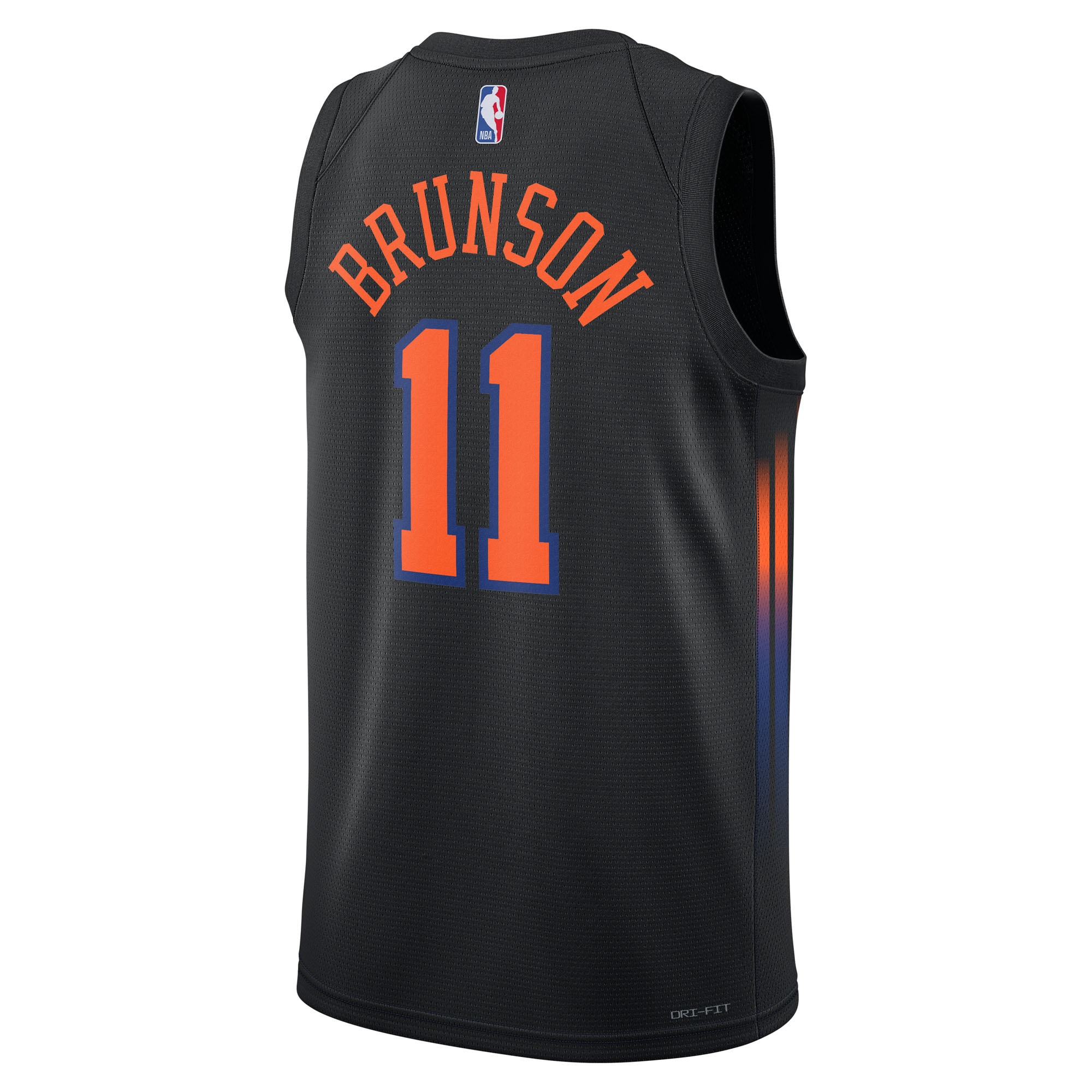 Jalen Brunson New York Knicks Jordan Brand Unisex Swingman Jersey – Statement Edition – Black Clowdercats