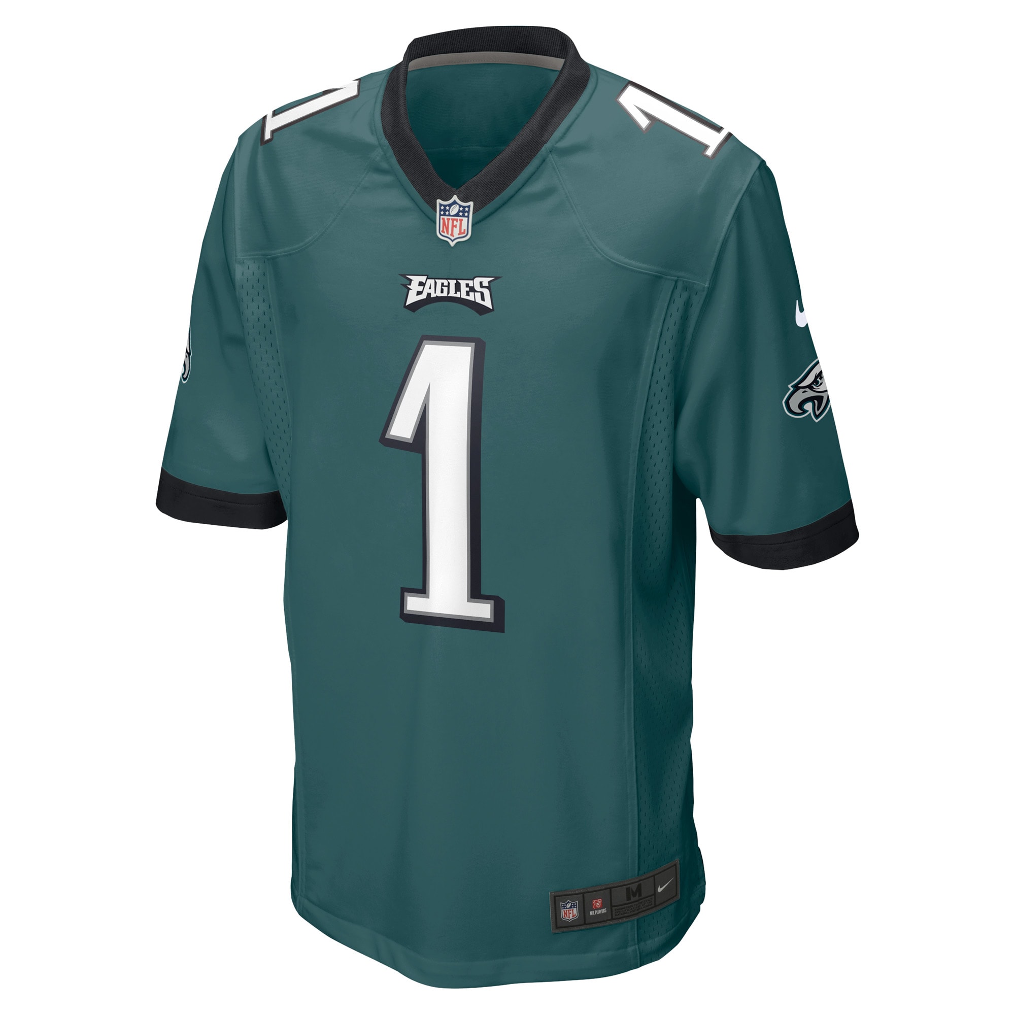 Jalen Hurts Philadelphia Eagles Nike Player Jersey – Midnight Green Clowdercats